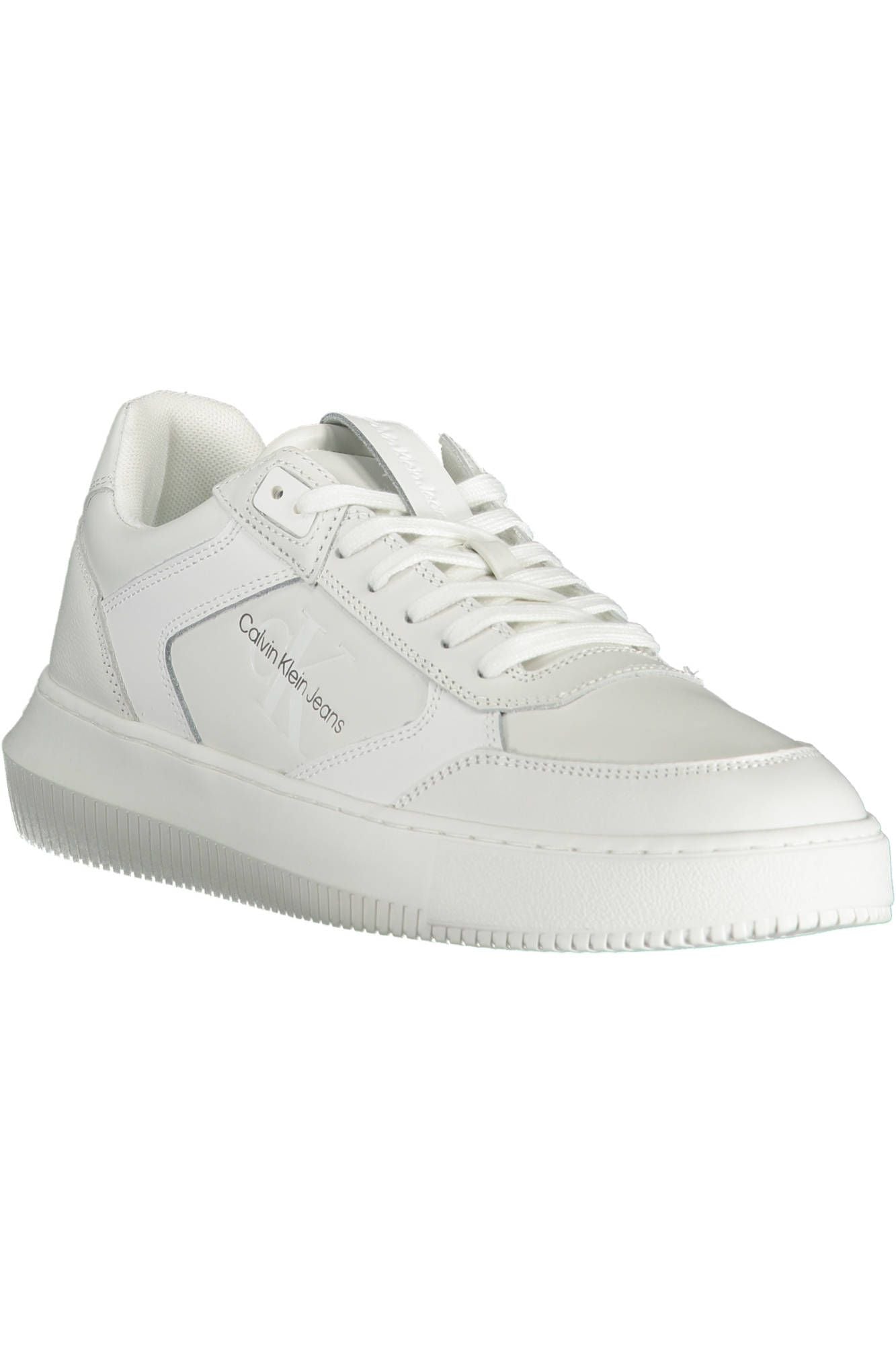 Calvin Klein White Polyester Men Sneaker