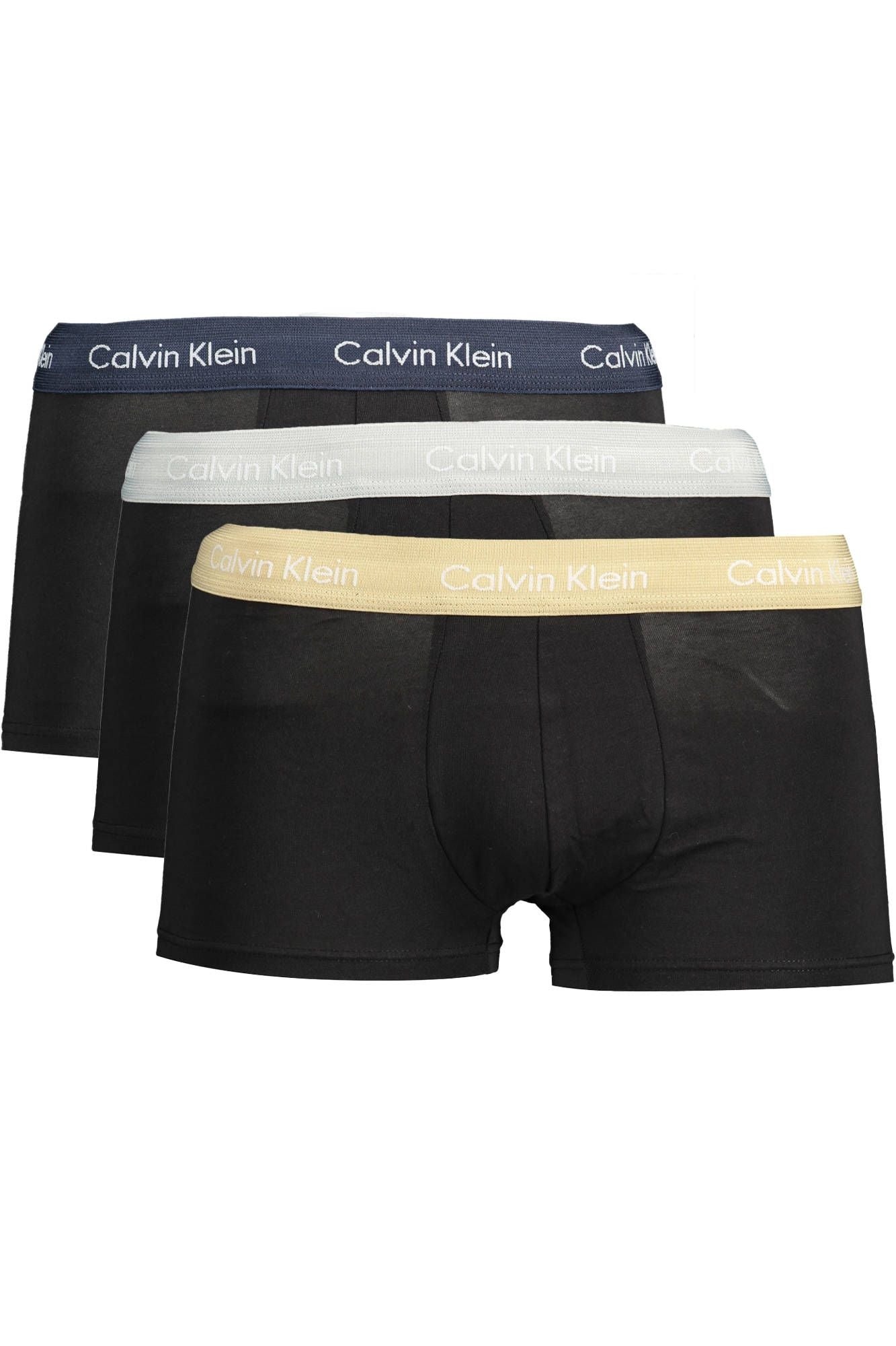 Calvin Klein Black Cotton Men's Trunk