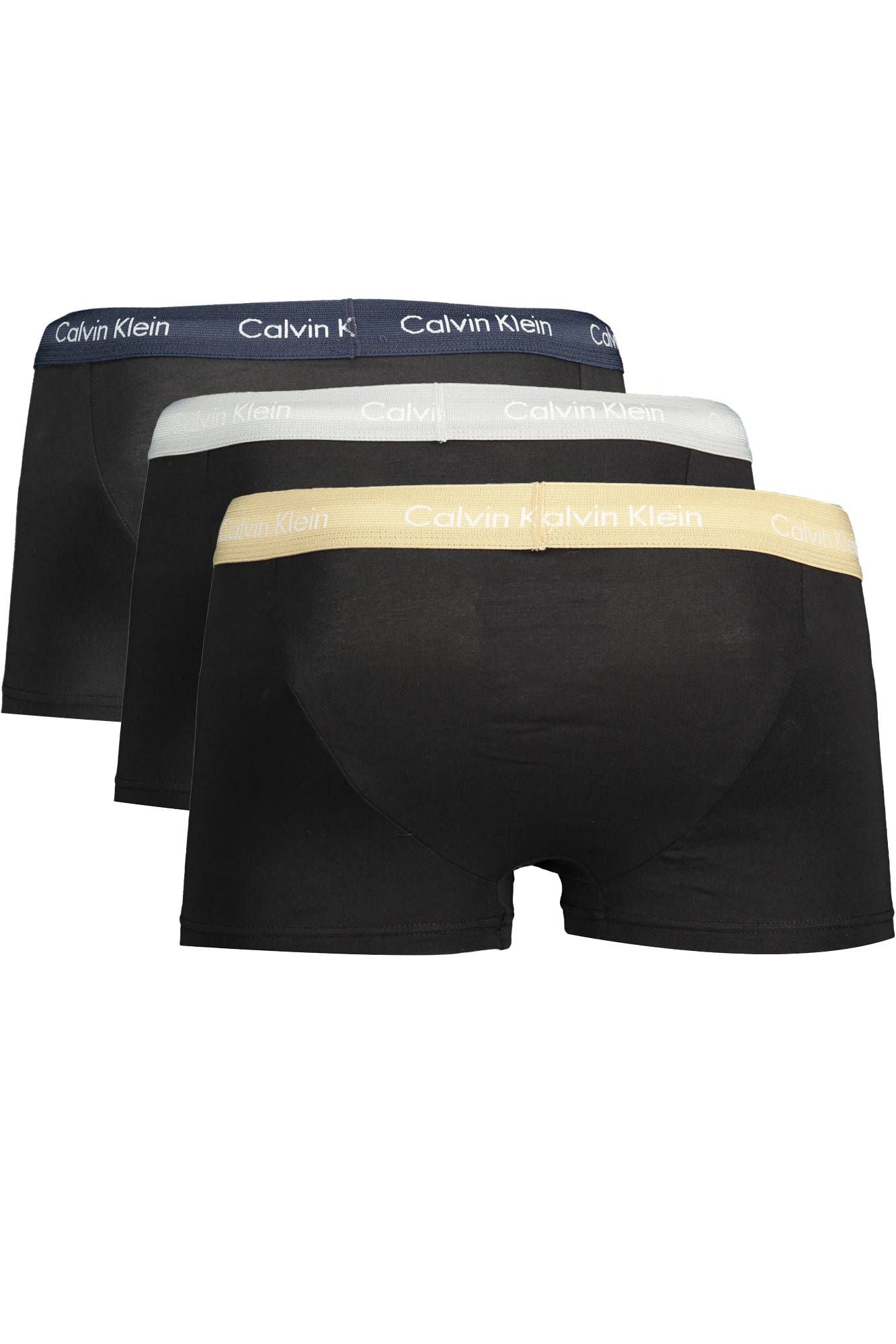 Calvin Klein Black Cotton Men's Trunk