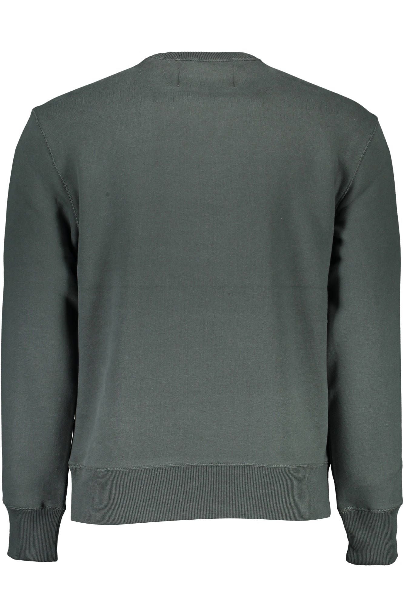 Calvin Klein Green Cotton Men Sweater