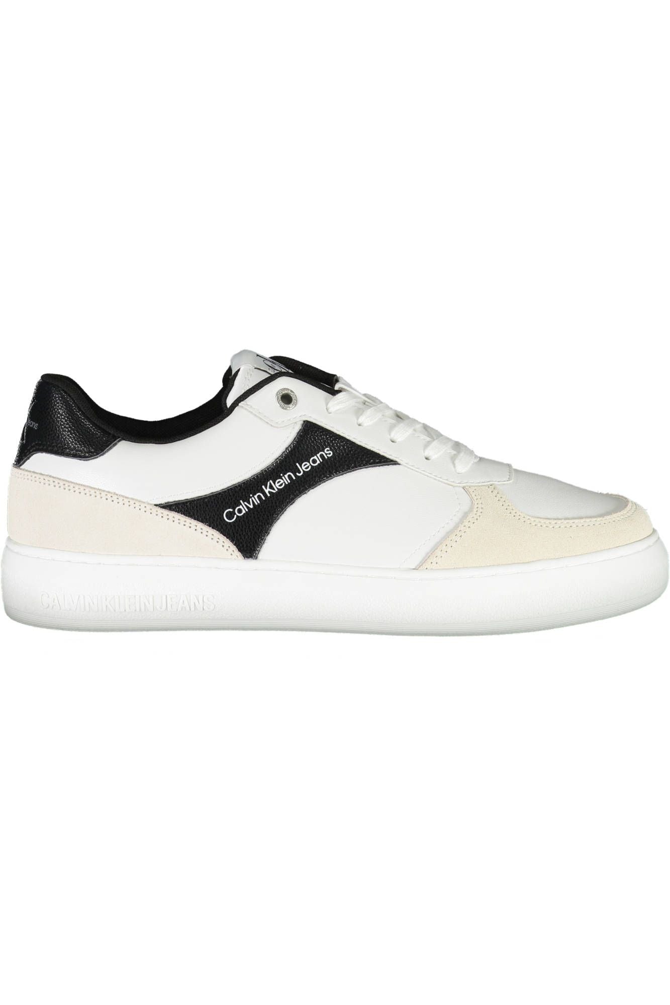 Calvin Klein White Polyester Men Sneaker