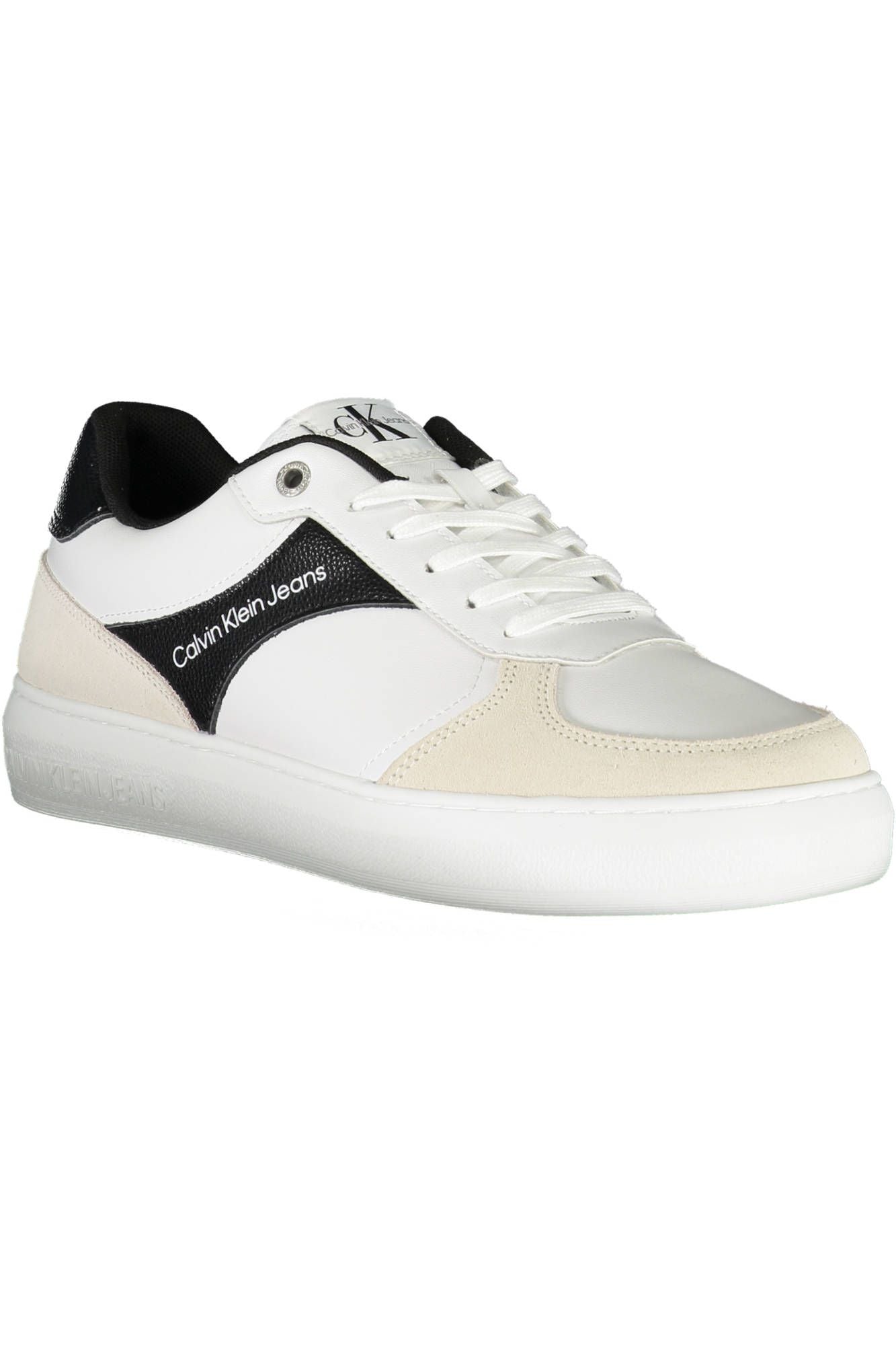 Calvin Klein White Polyester Men Sneaker