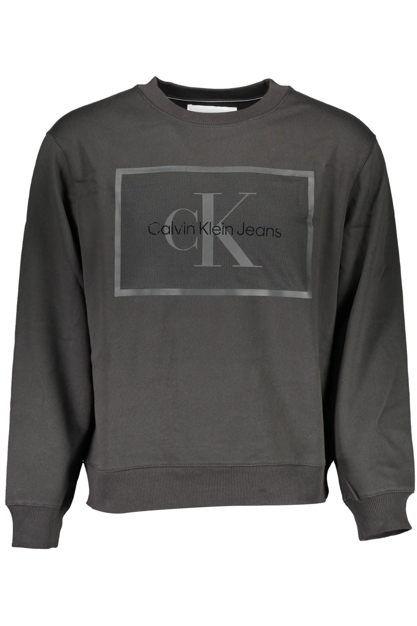 Calvin Klein Black Cotton Men Sweater