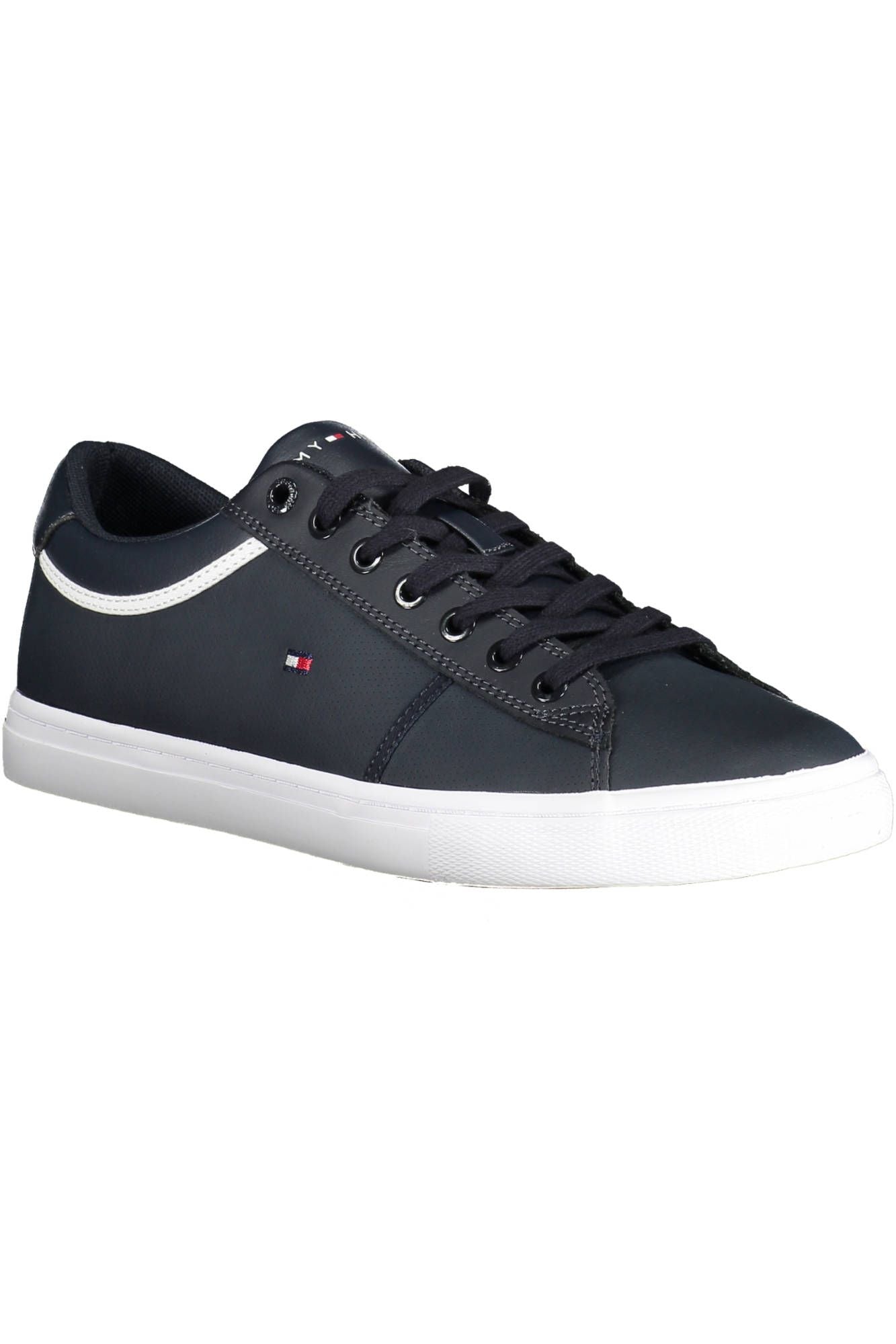 Tommy Hilfiger Blue Polyester Men Sneaker