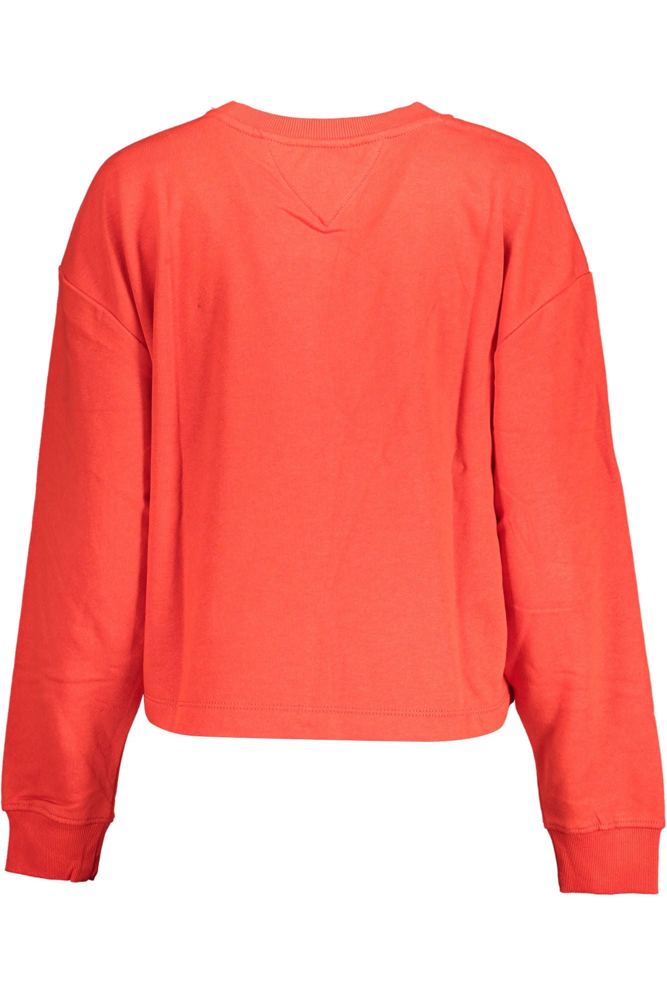 Tommy Hilfiger Red Cotton Women Sweater