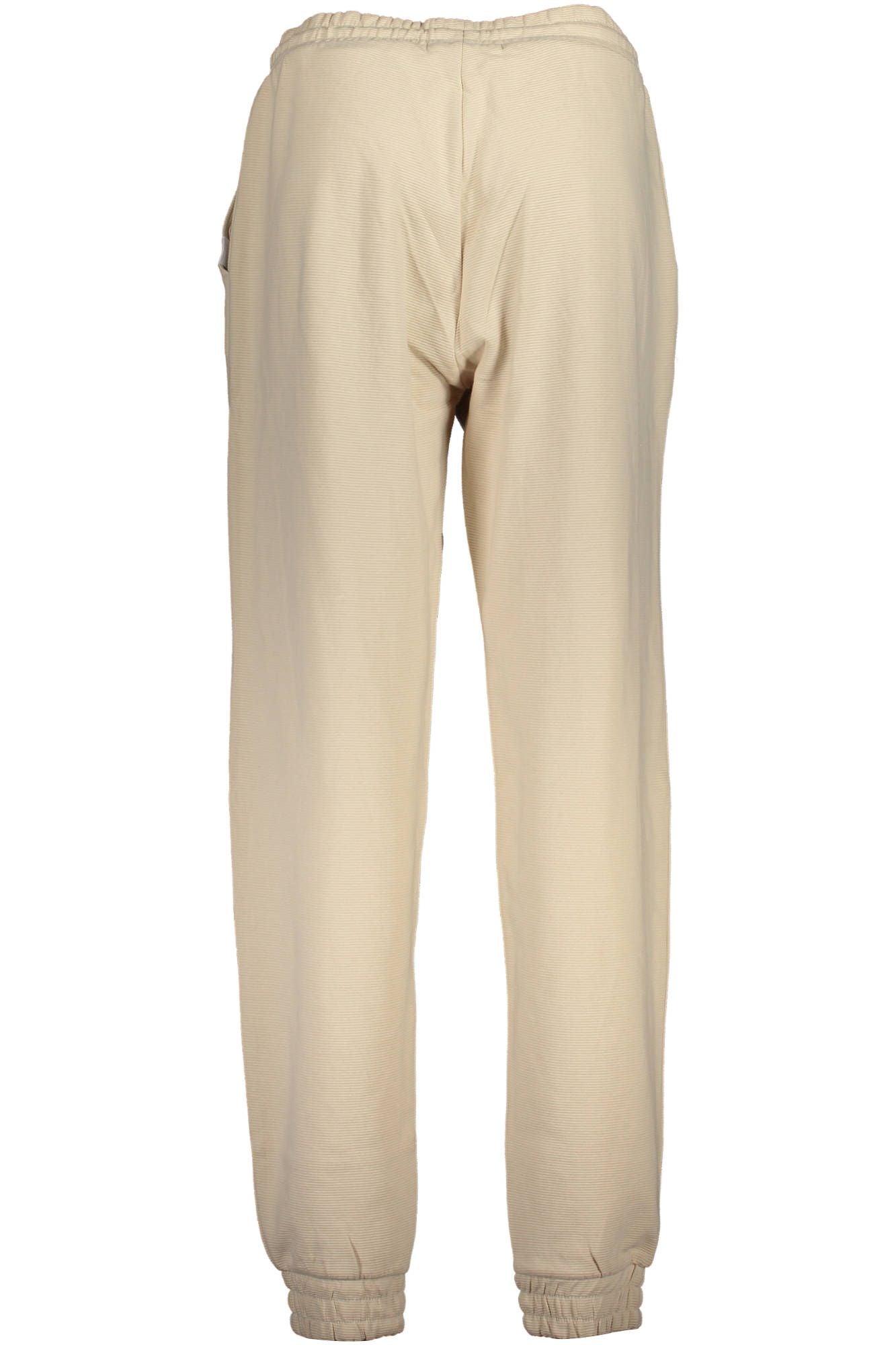 Calvin Klein Beige Cotton Women Pant