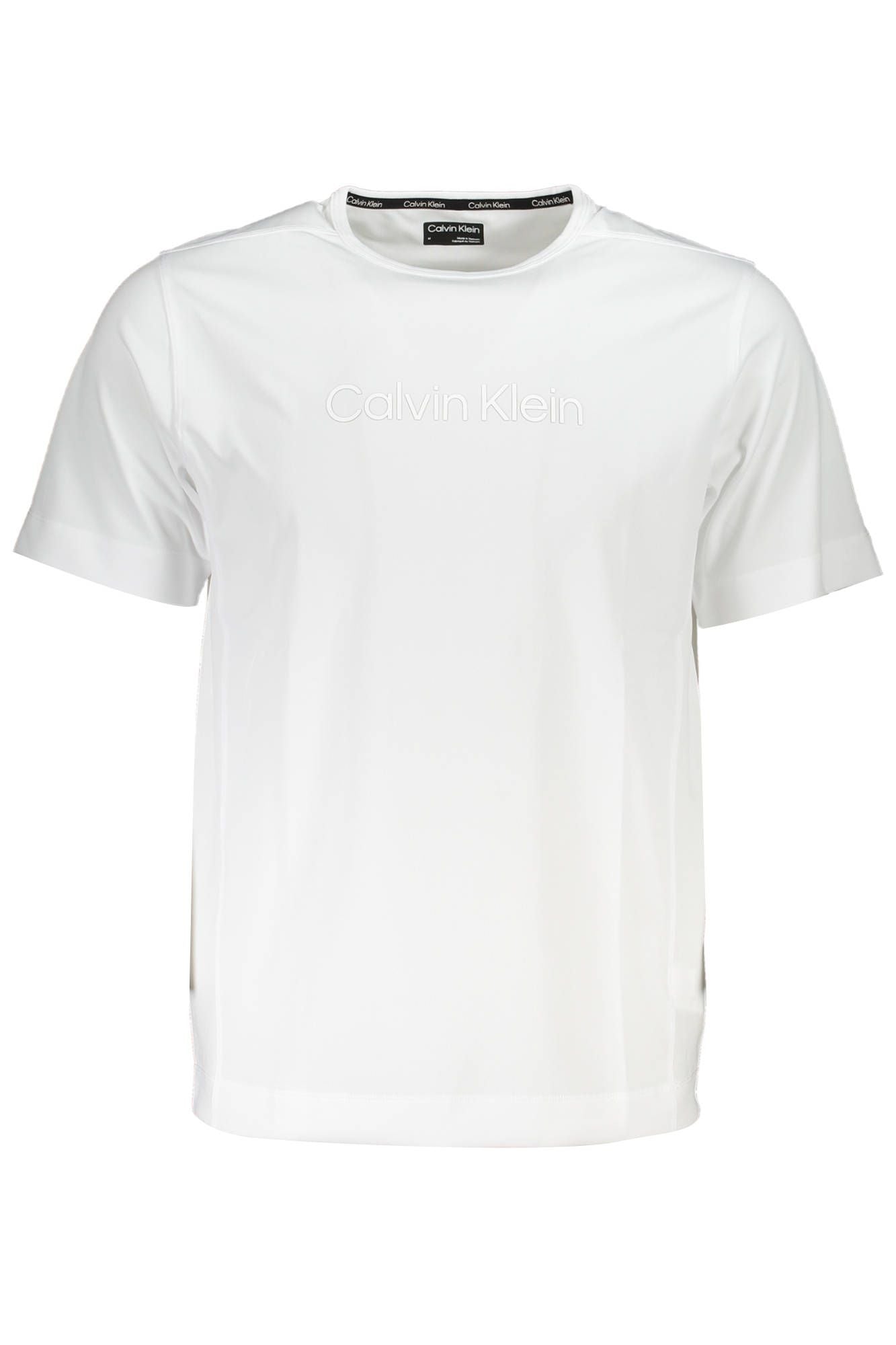 Calvin Klein White Polyester Men T-Shirt