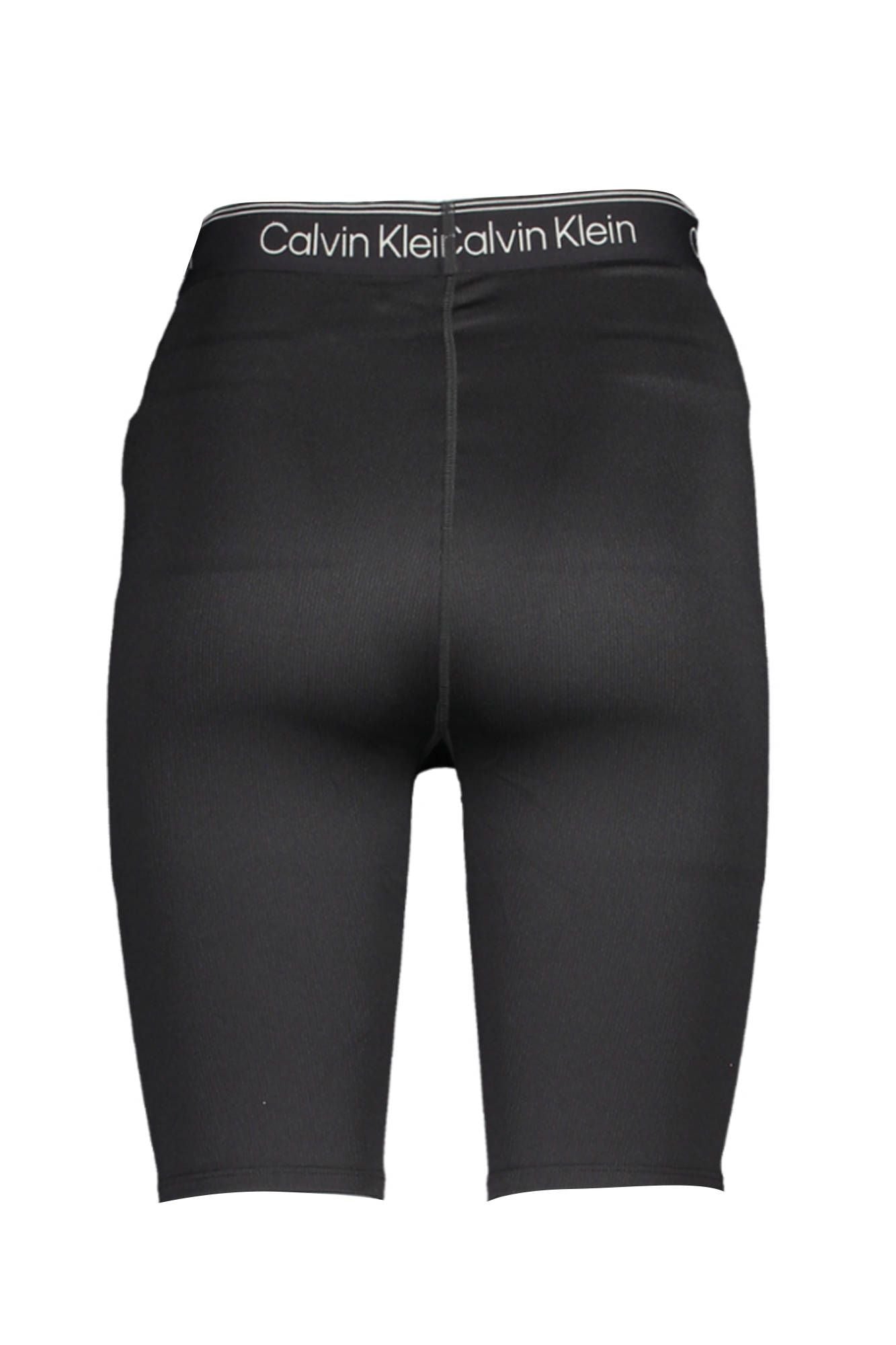 Calvin Klein Black Polyester Women Short