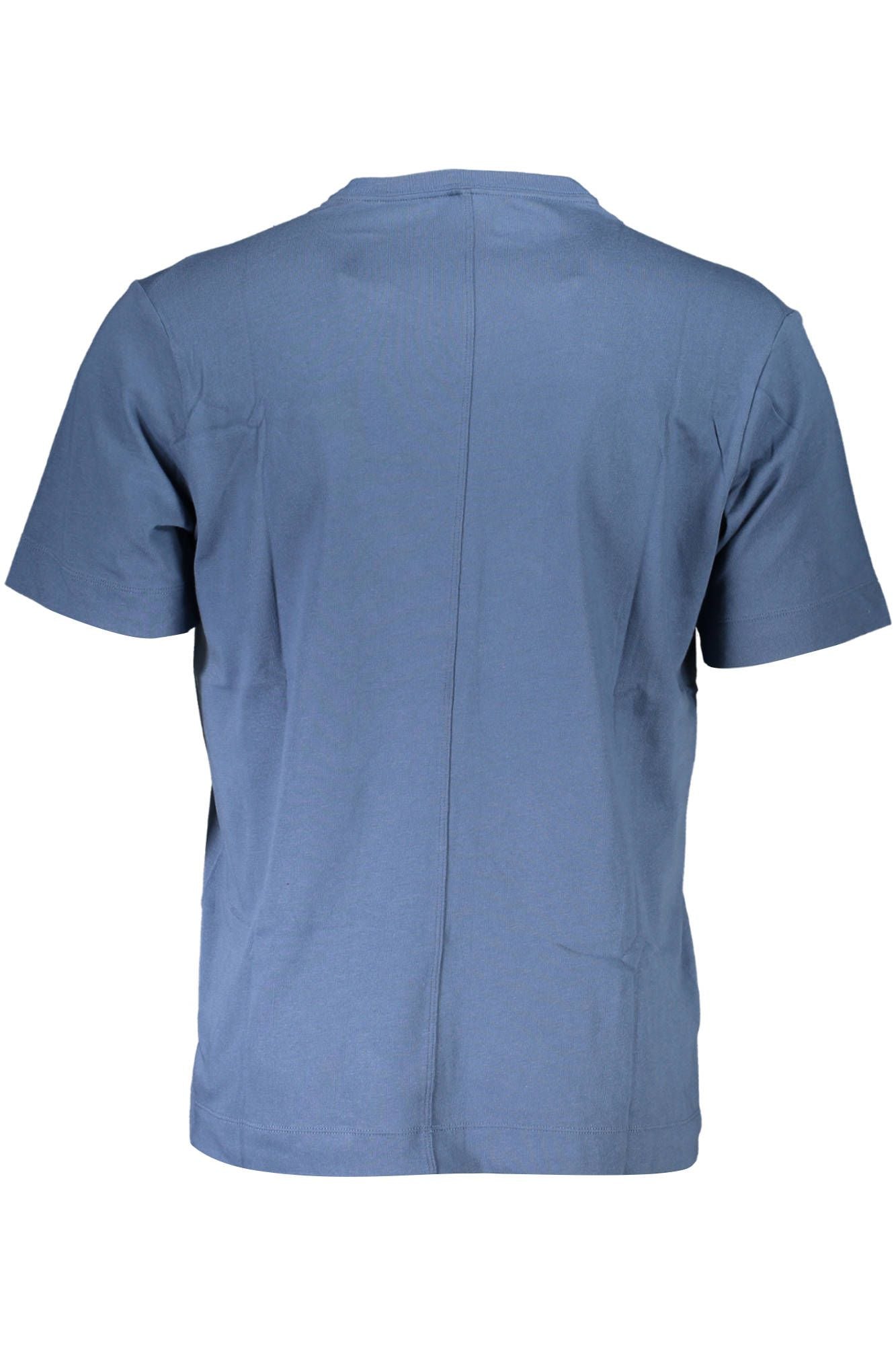 Calvin Klein Blue Cotton Men T-Shirt