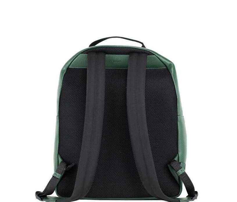 Versace Medusa Large Dark Green Grainy Calf Leather Shoulder Backpack Bookbag