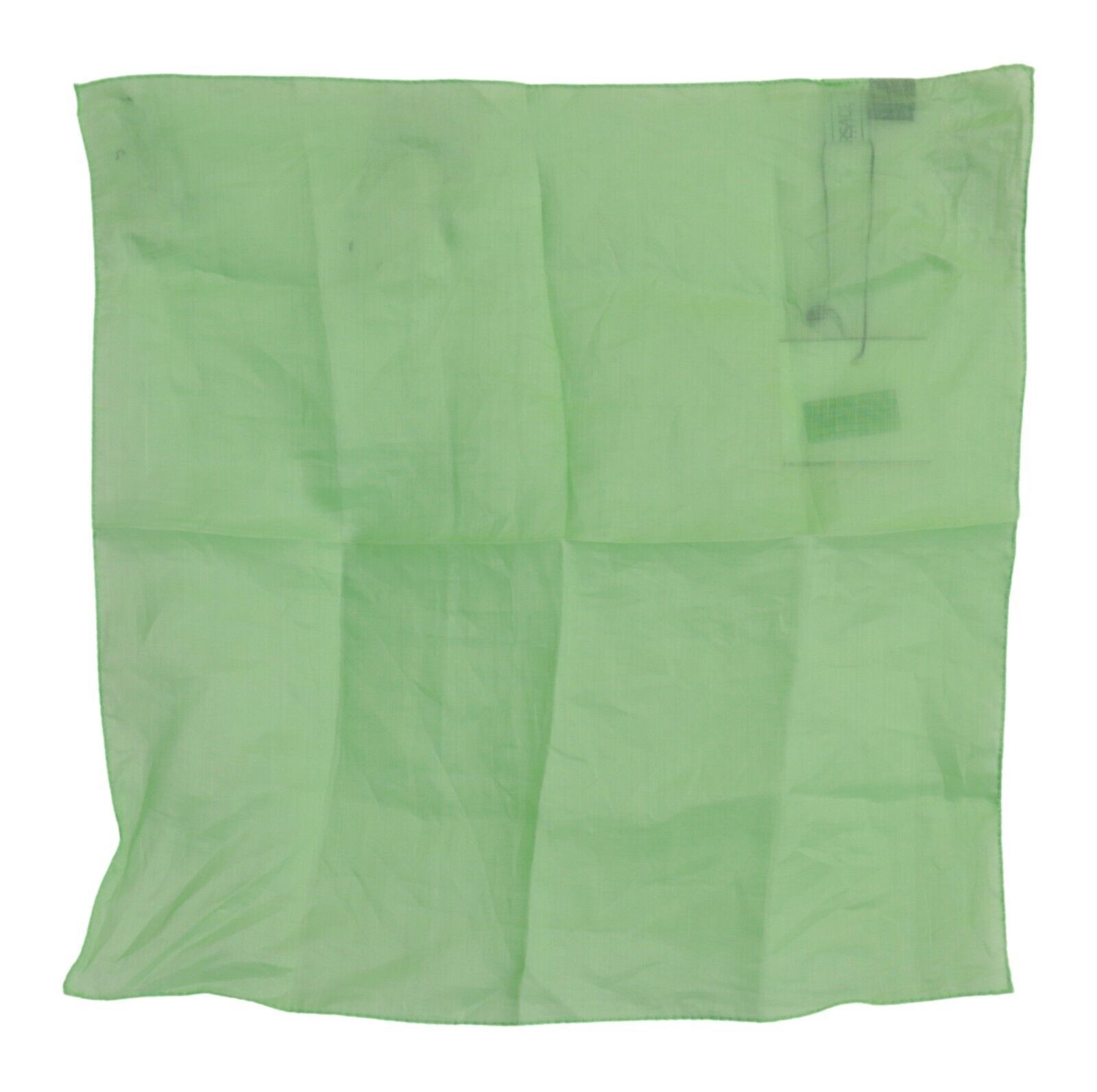 Versace Elegant Apple Green Linen Scarf