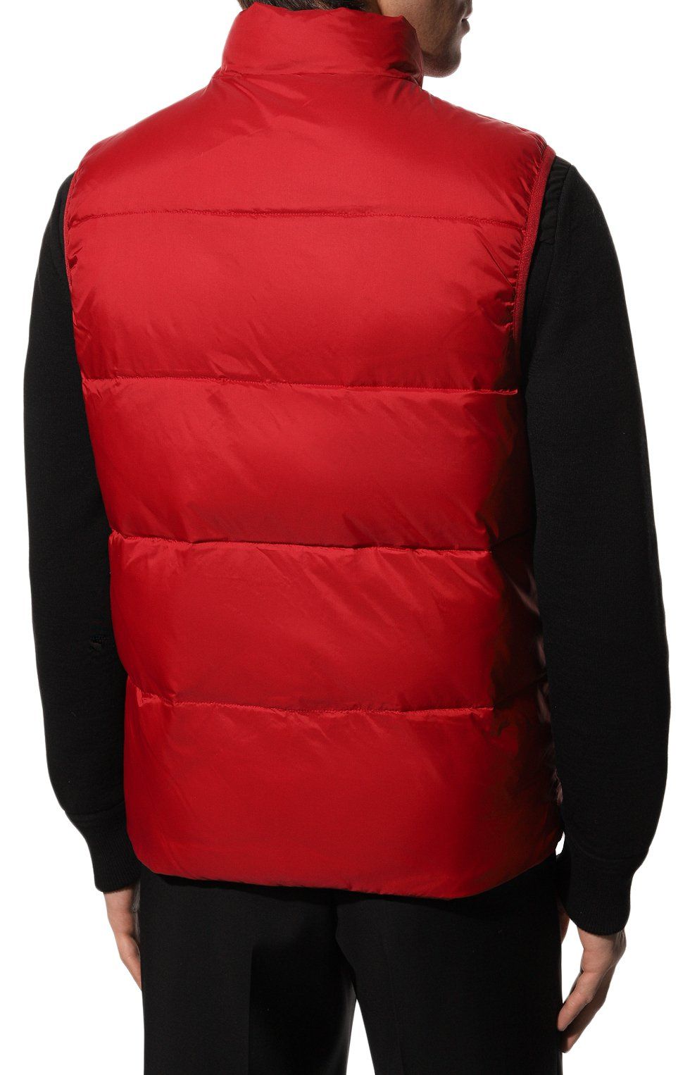 Comme Des Fuckdown Red Polyester Men Vest