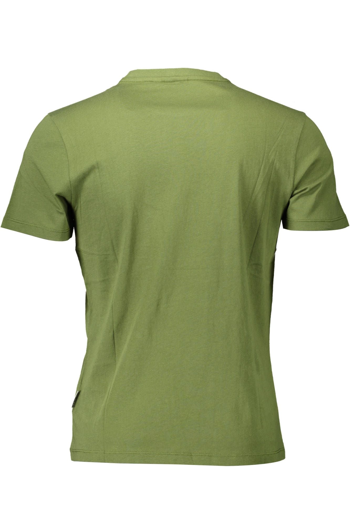 Napapijri Green Cotton Men T-Shirt