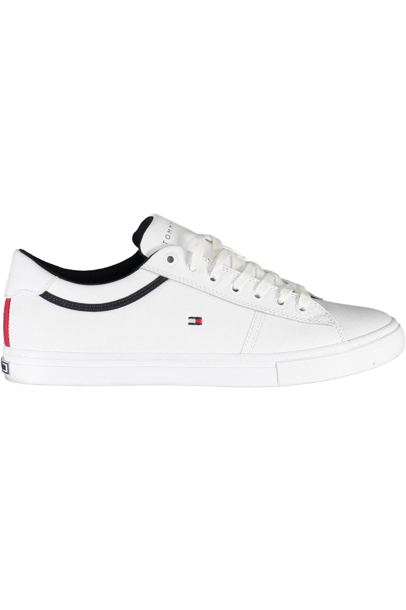 Tommy Hilfiger White Polyester Mens Sneaker