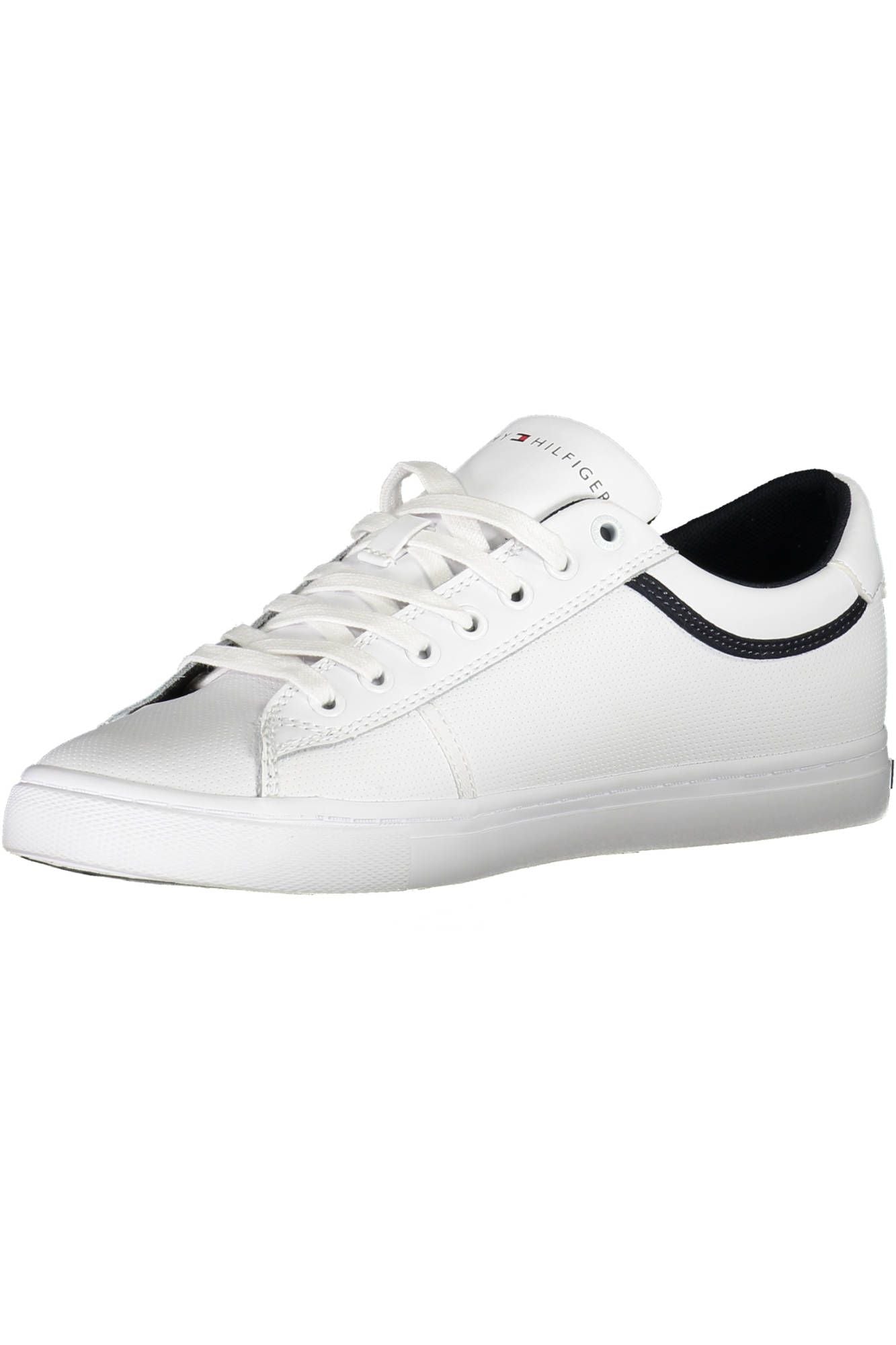 Tommy Hilfiger White Polyester Mens Sneaker