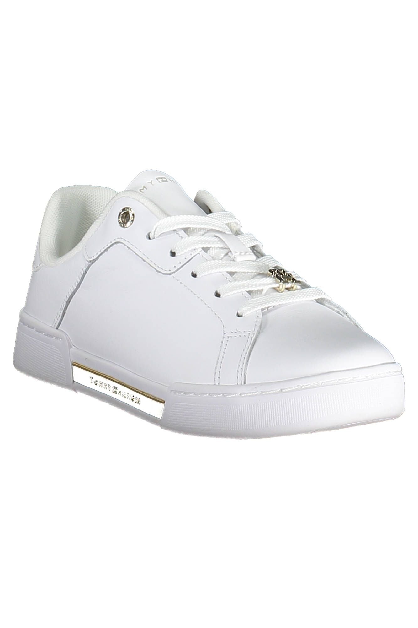 Tommy Hilfiger White Polyester Women Sneaker