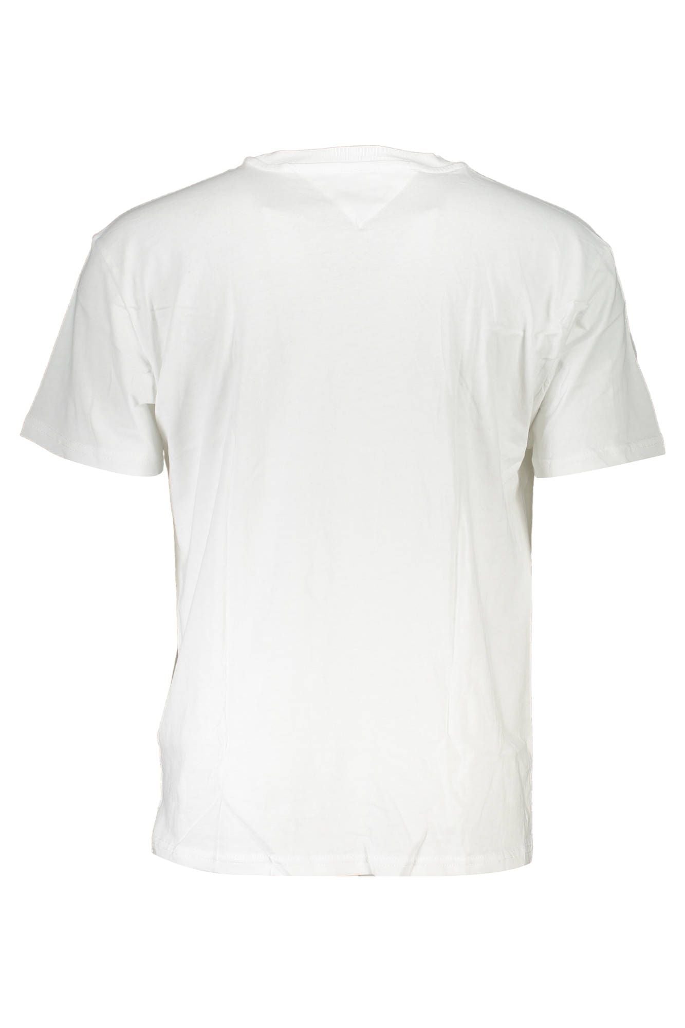 Tommy Hilfiger White Cotton Men T-Shirt