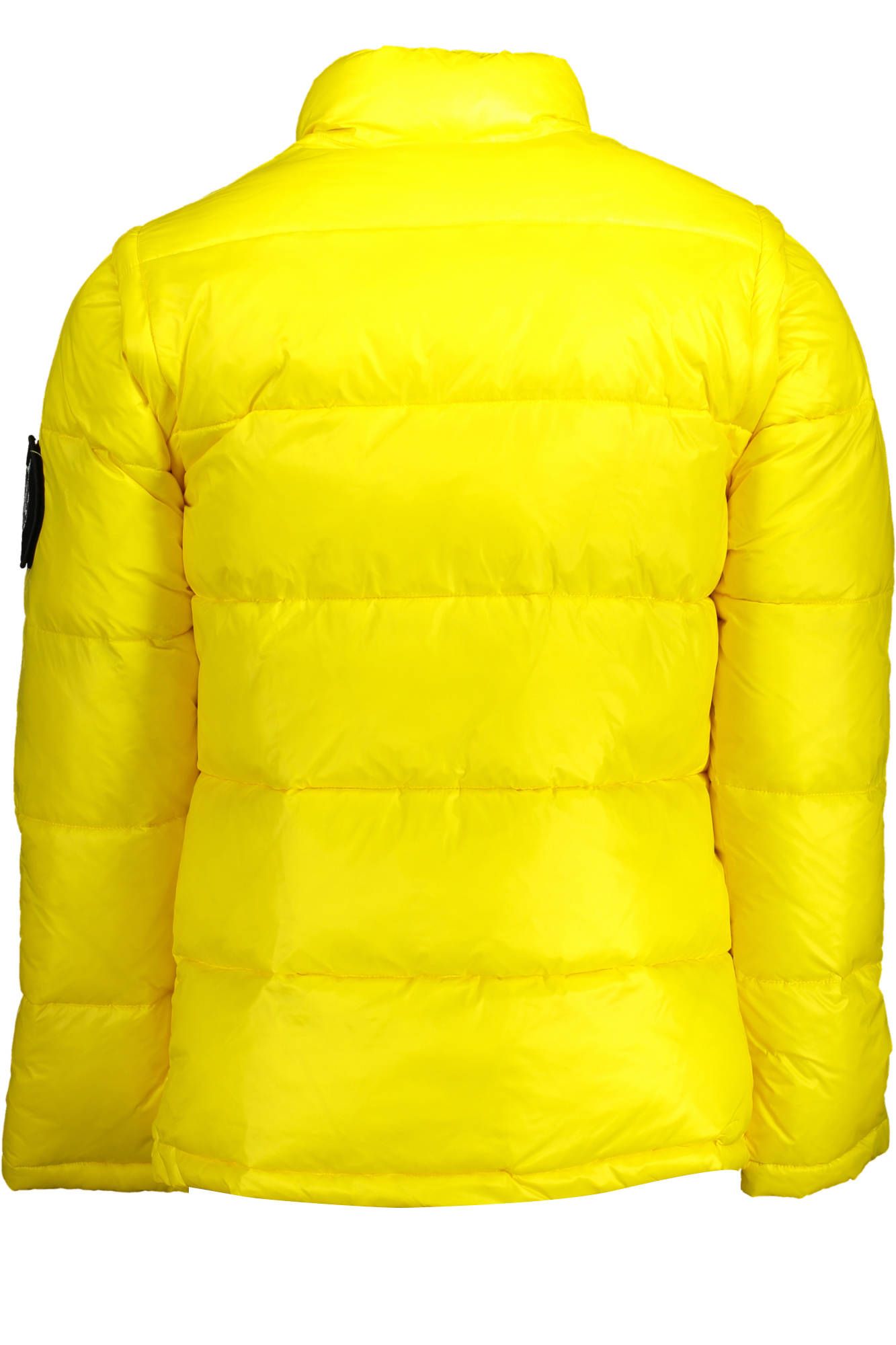 Plein Sport Yellow Polyamide Men Jacket