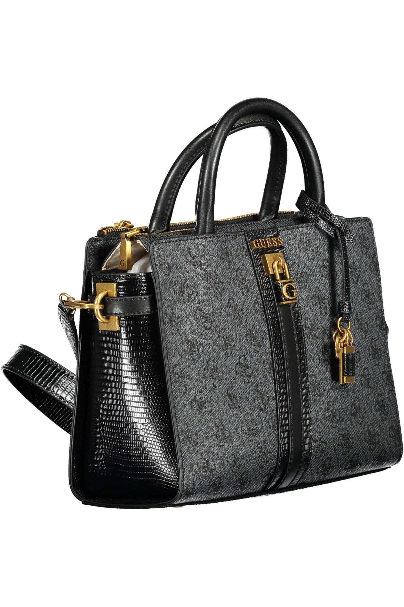 Guess Jeans Black Polyurethane Women Handbag