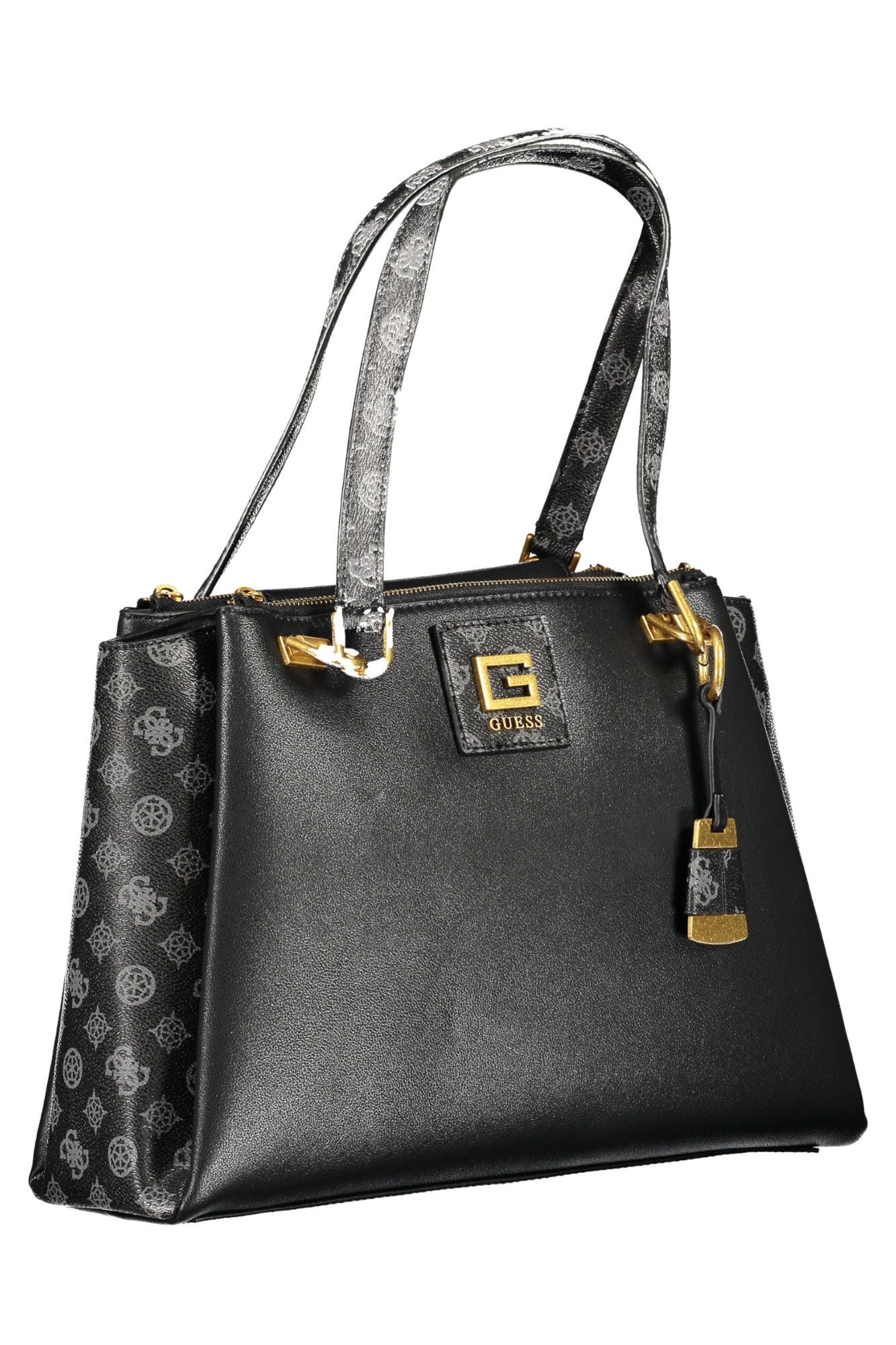 Guess Jeans Black Polyurethane Women Handbag