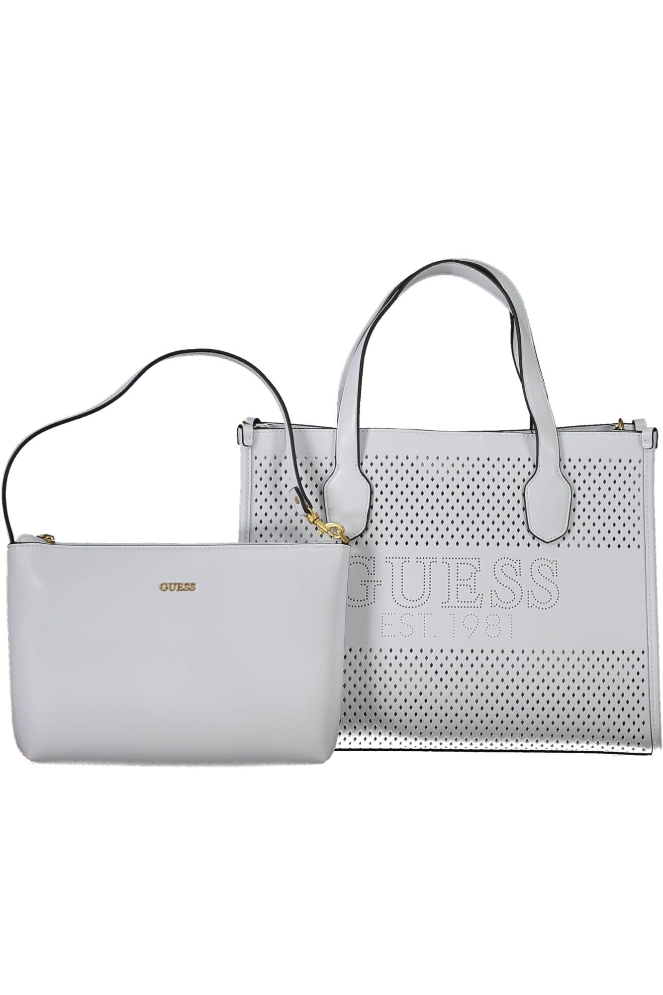 Guess Jeans White Polyurethane Women Handbag