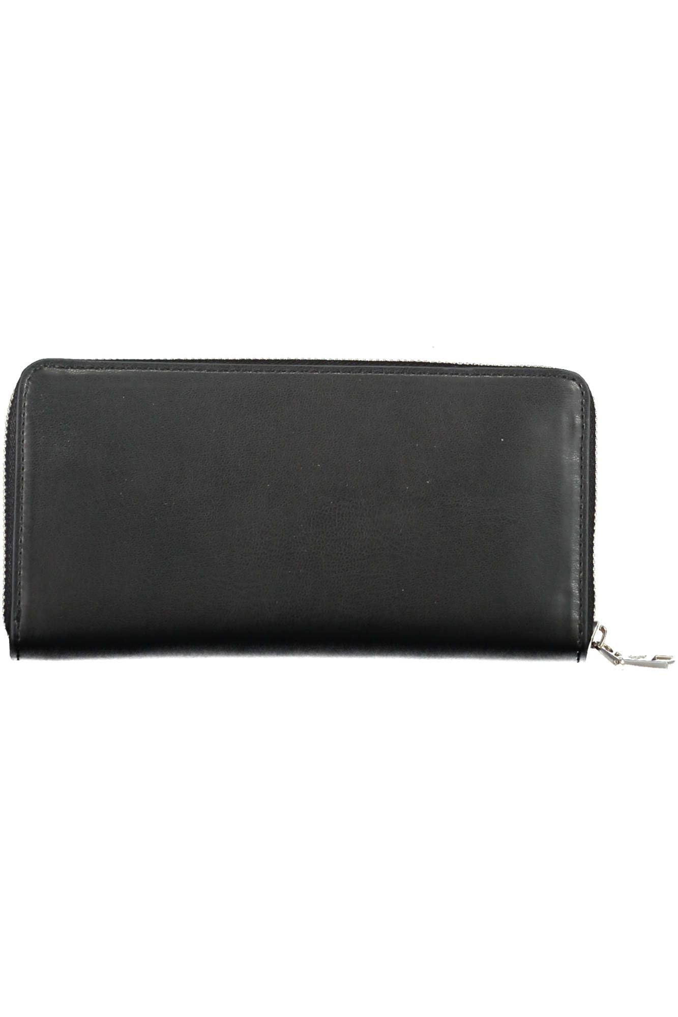 Calvin Klein Black Polyurethane Women Wallet