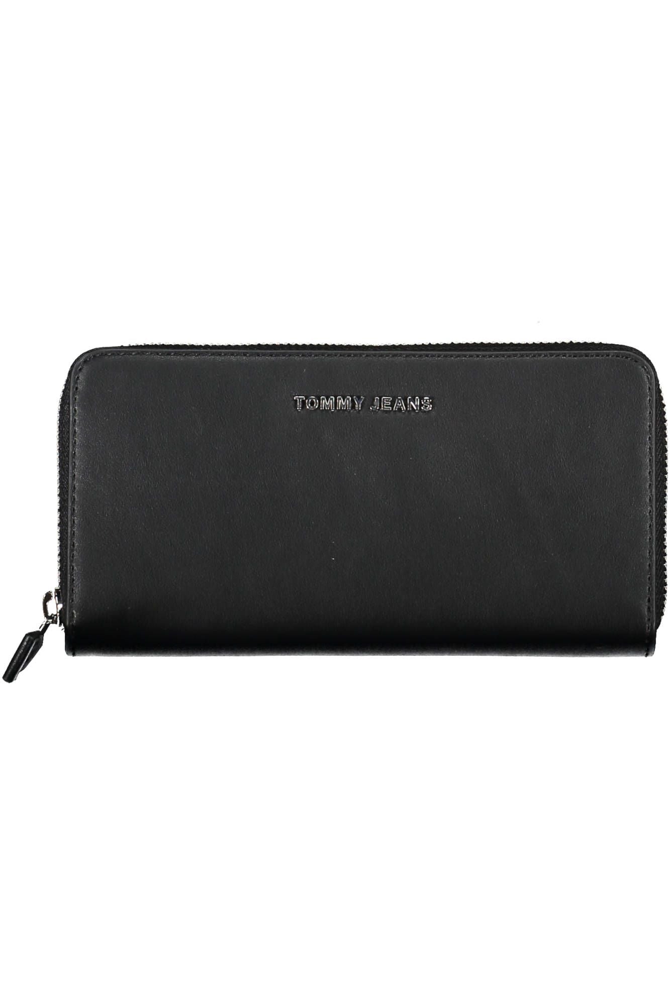 Tommy Hilfiger Black Polyurethane Women Wallet