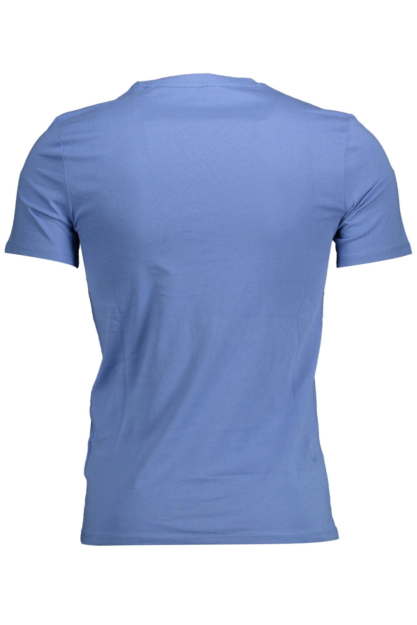 Guess Jeans Blue Cotton Men T-Shirt