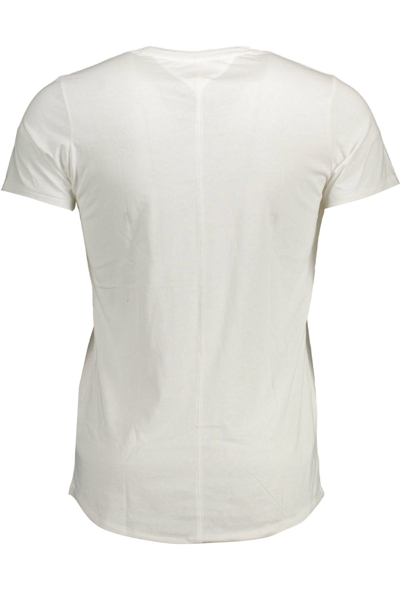 Tommy Hilfiger White Cotton Men T-Shirt