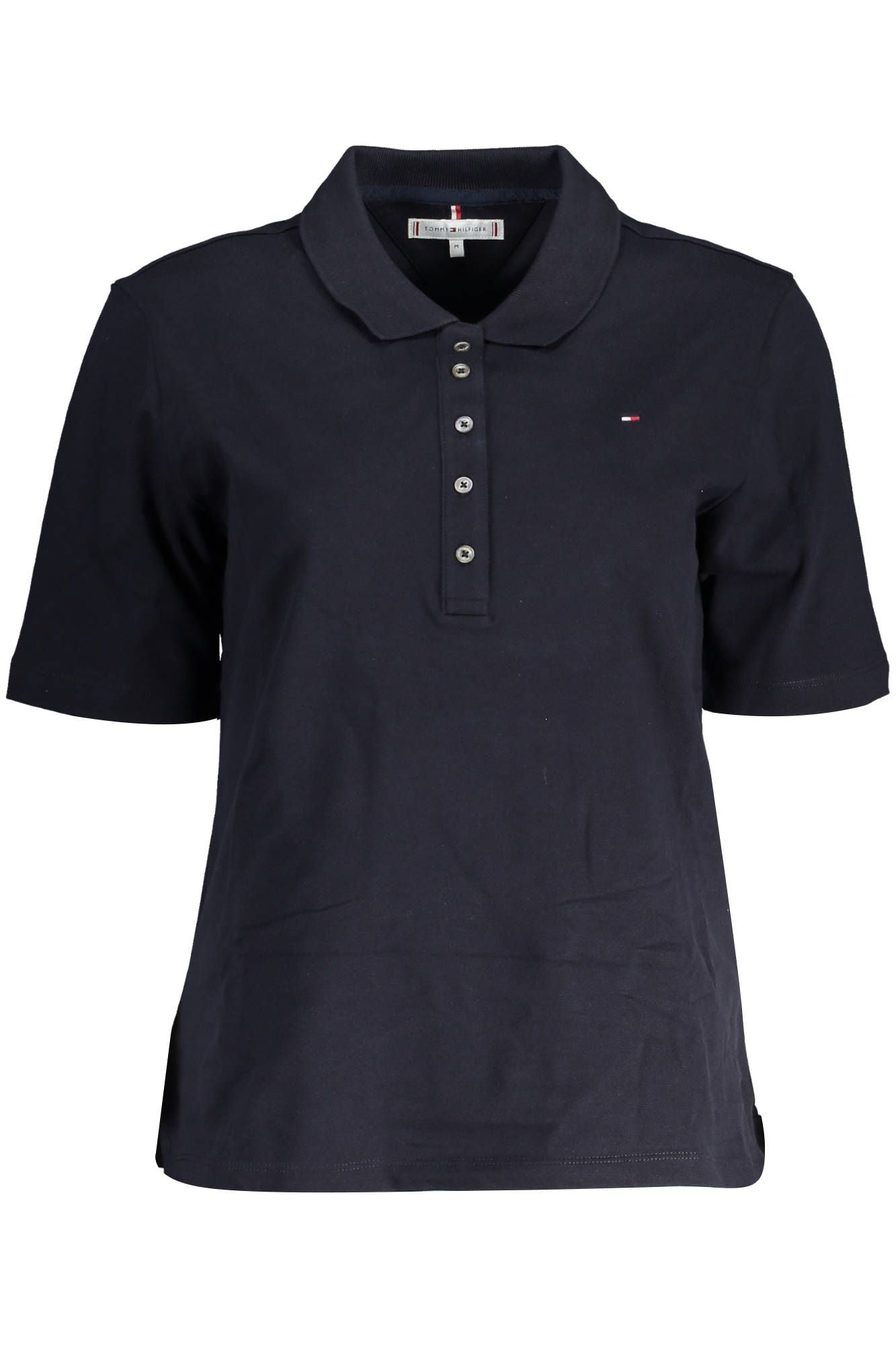 Tommy Hilfiger Blue Cotton Women Polo Shirt