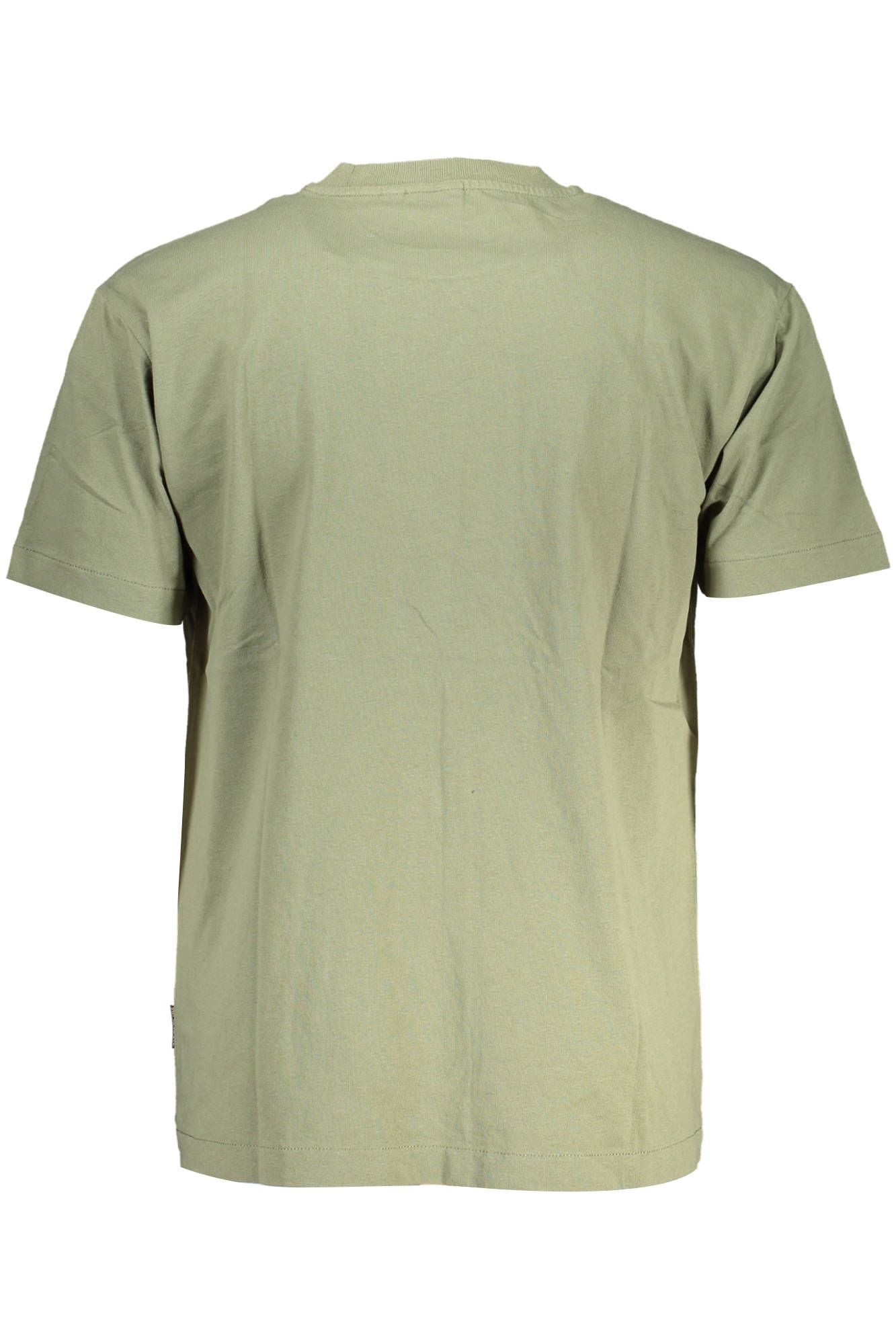 Napapijri Green Cotton Men T-Shirt