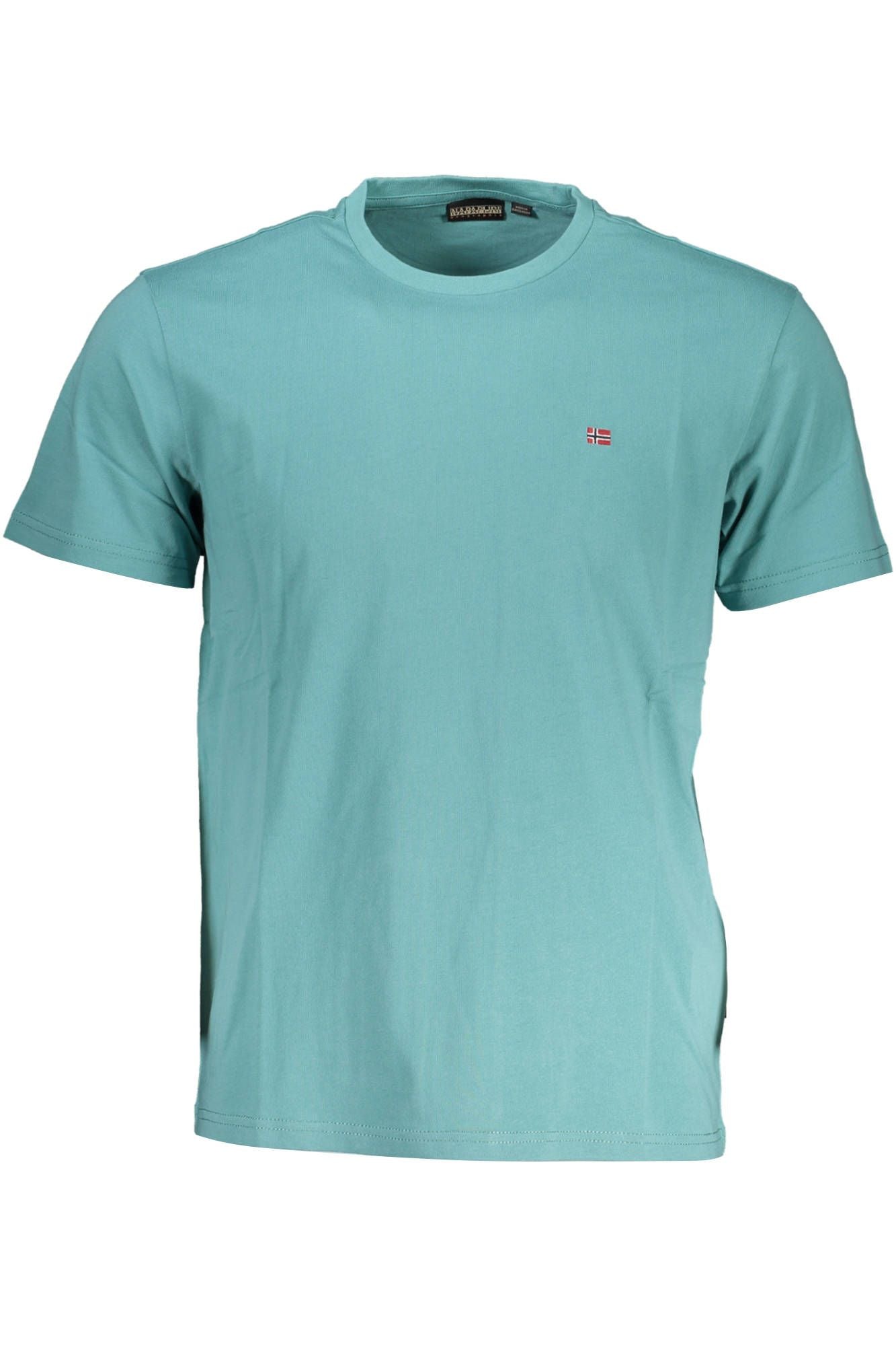 Napapijri Green Cotton Men T-Shirt