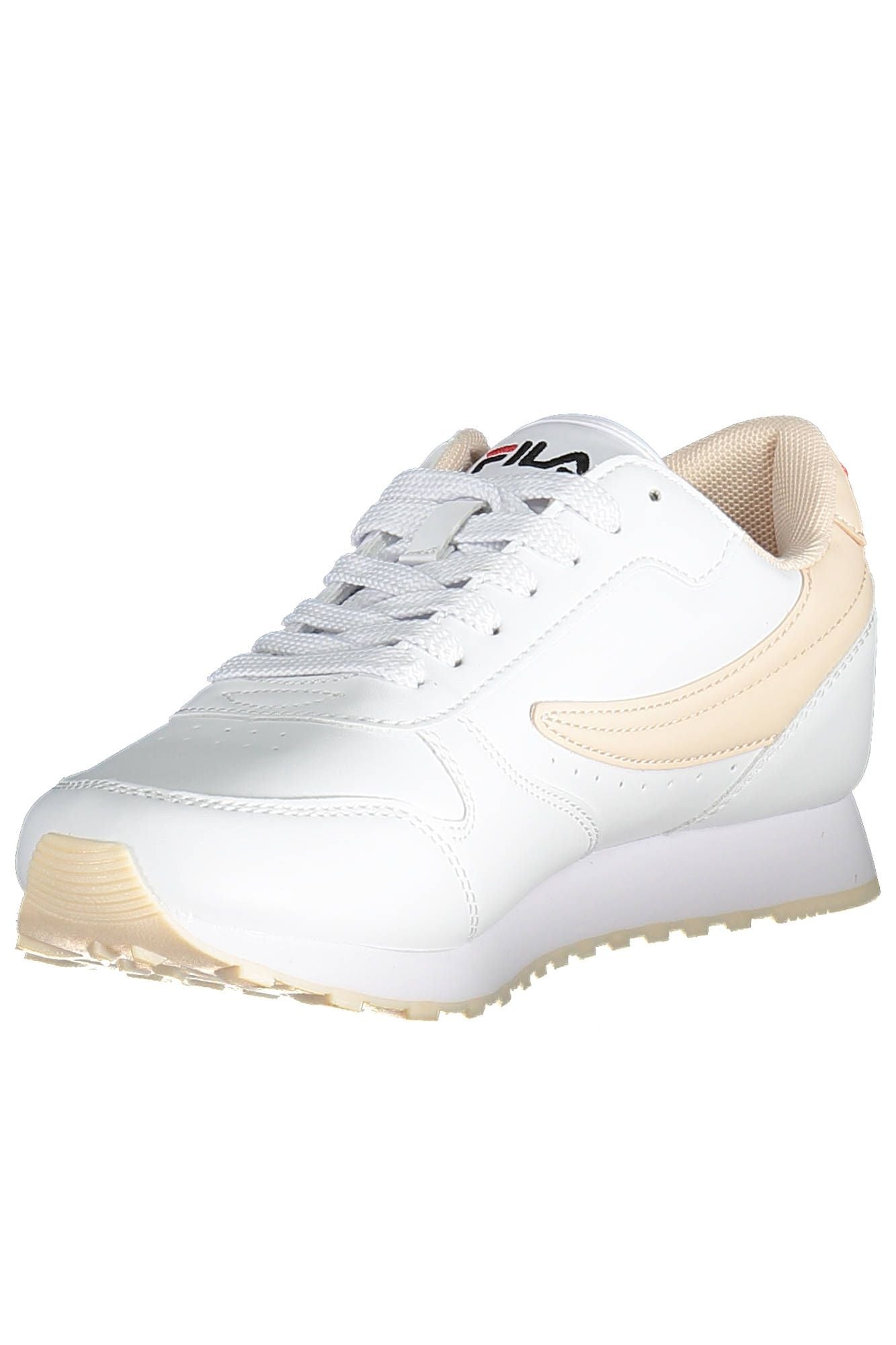 Fila White Polyurethane Women Sneaker