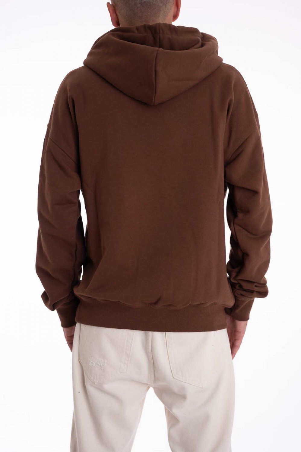 Comme Des Fuckdown Brown Cotton Men Sweater