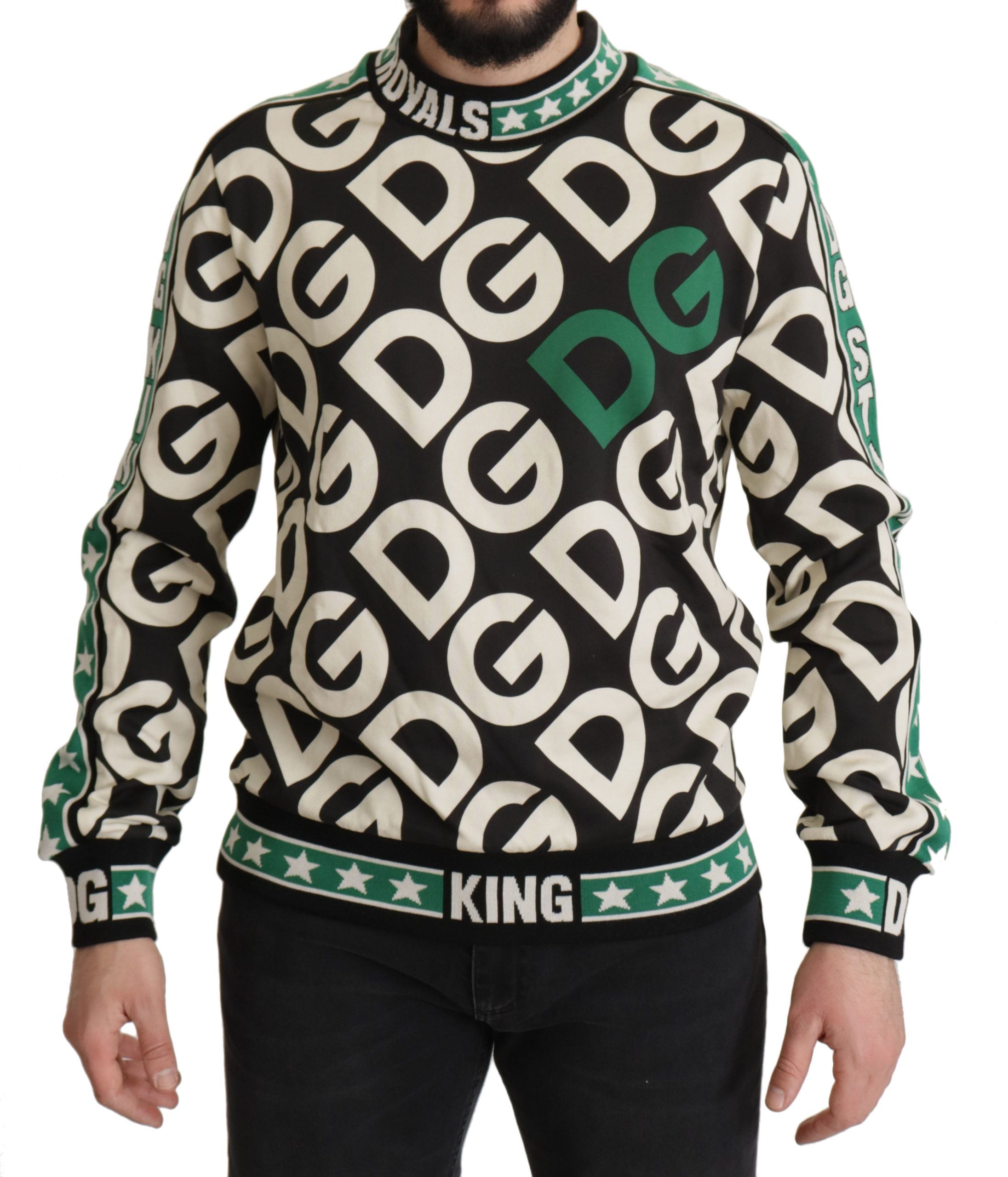 Dolce & Gabbana Chic Logo Mania Crewneck Sweater