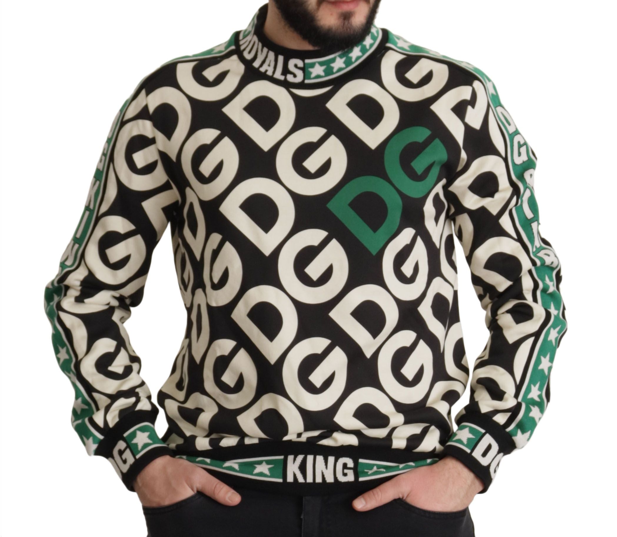 Dolce & Gabbana Chic Logo Mania Crewneck Sweater