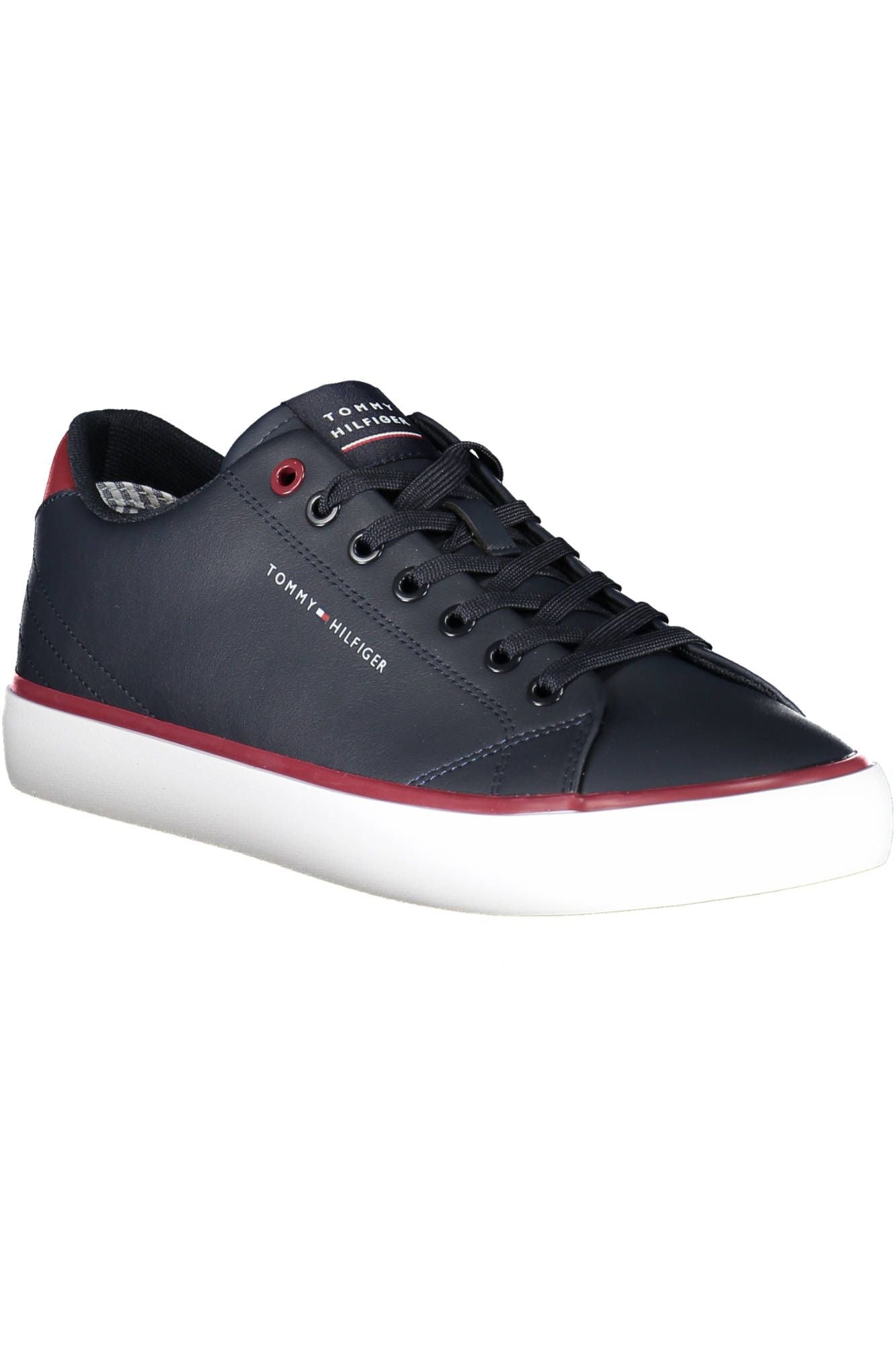 Tommy Hilfiger Blue Recycled Polyester Men Sneaker