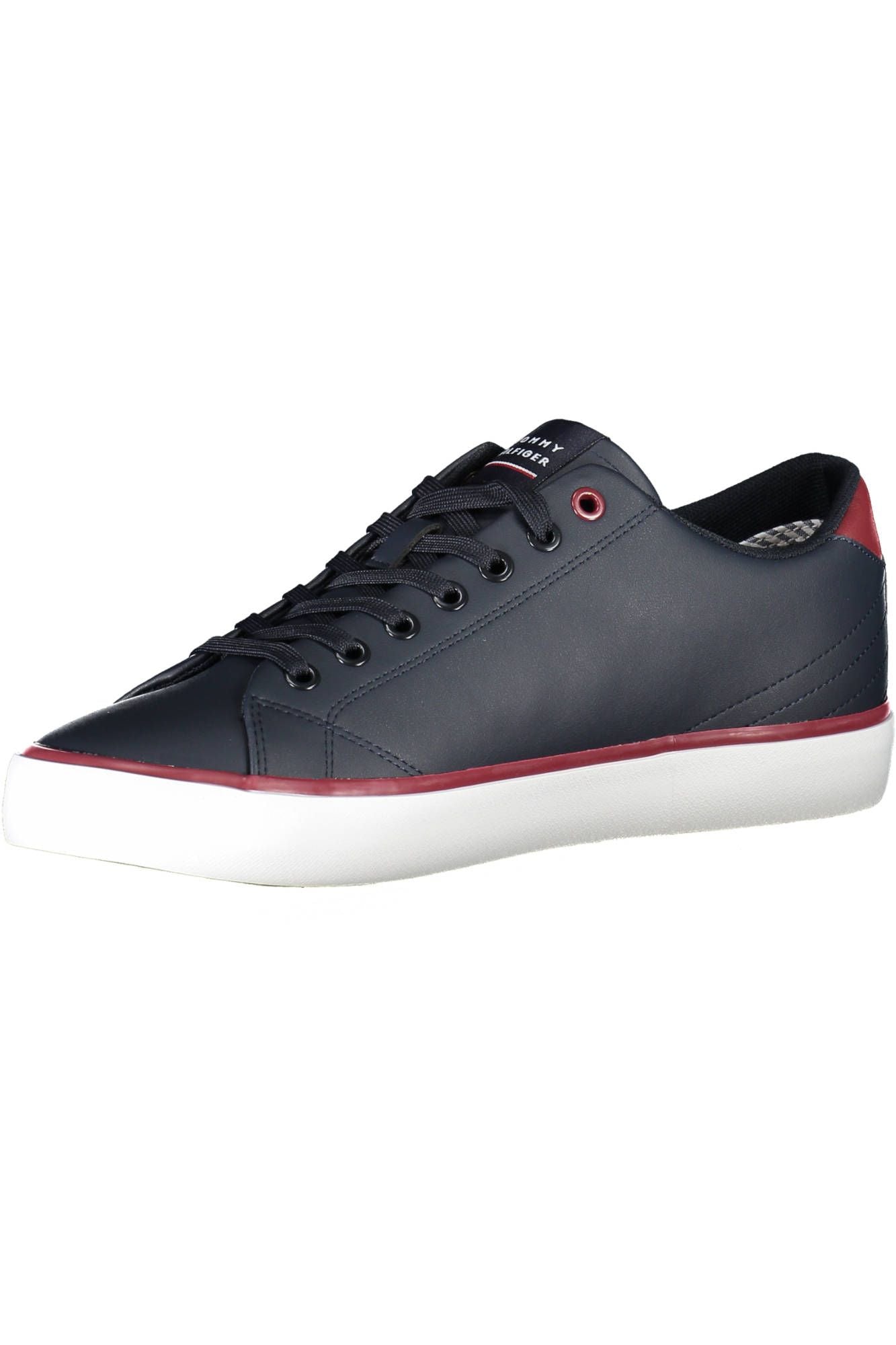 Tommy Hilfiger Blue Recycled Polyester Men Sneaker