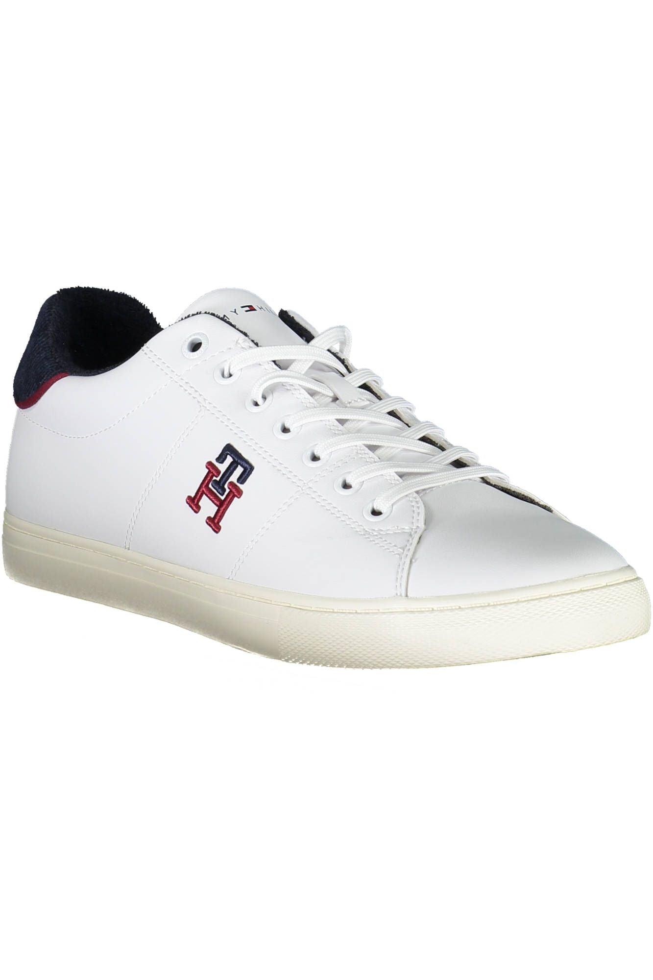 Tommy Hilfiger White Polyester Men Sneaker