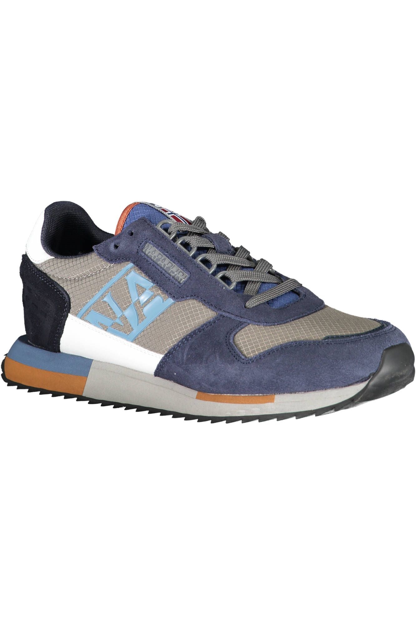 Napapijri Blue Polyester Men Sneaker