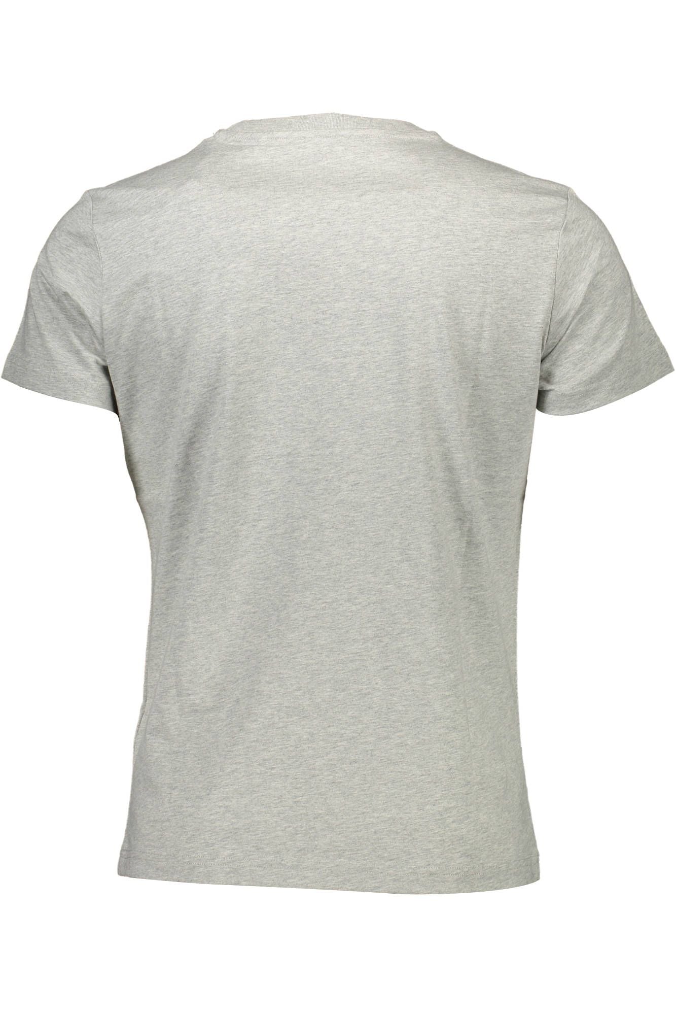 Diesel Gray Cotton Men T-Shirt