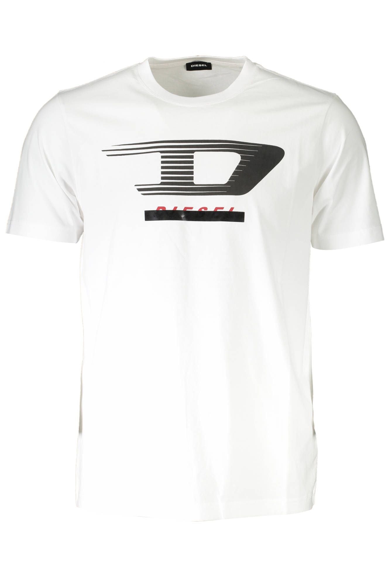 Diesel White Cotton Men T-Shirt