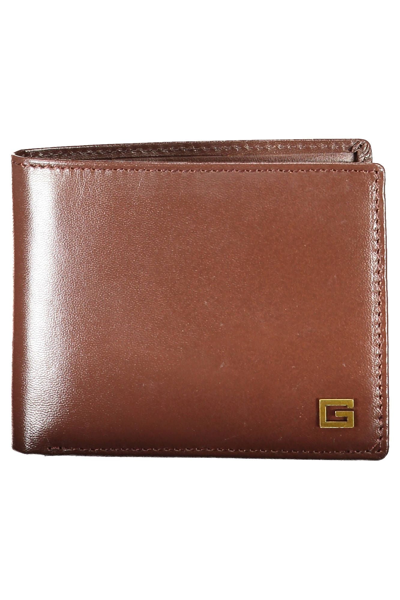 Guess Jeans Brown Leather Men Wallet