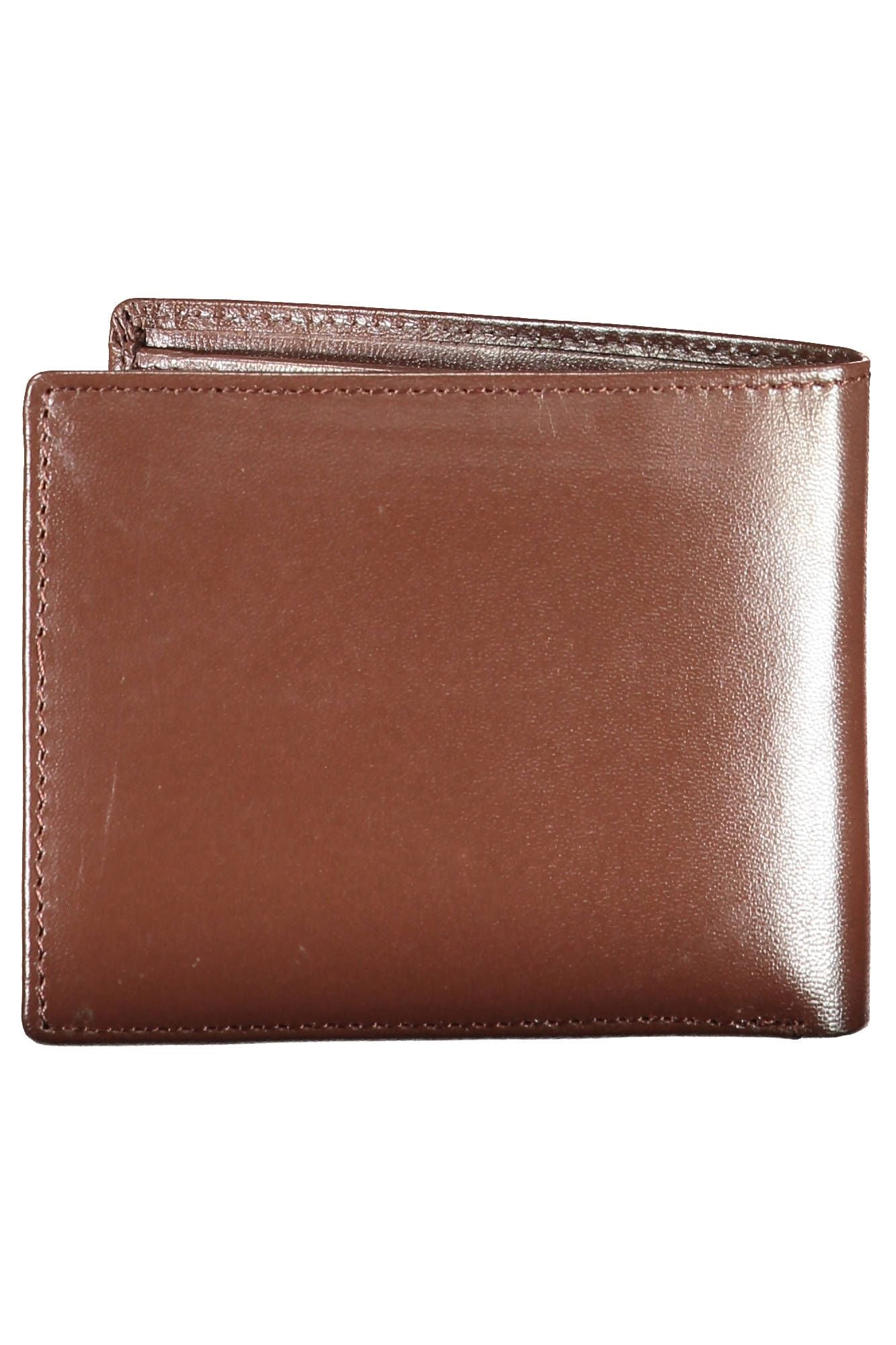 Guess Jeans Brown Leather Men Wallet