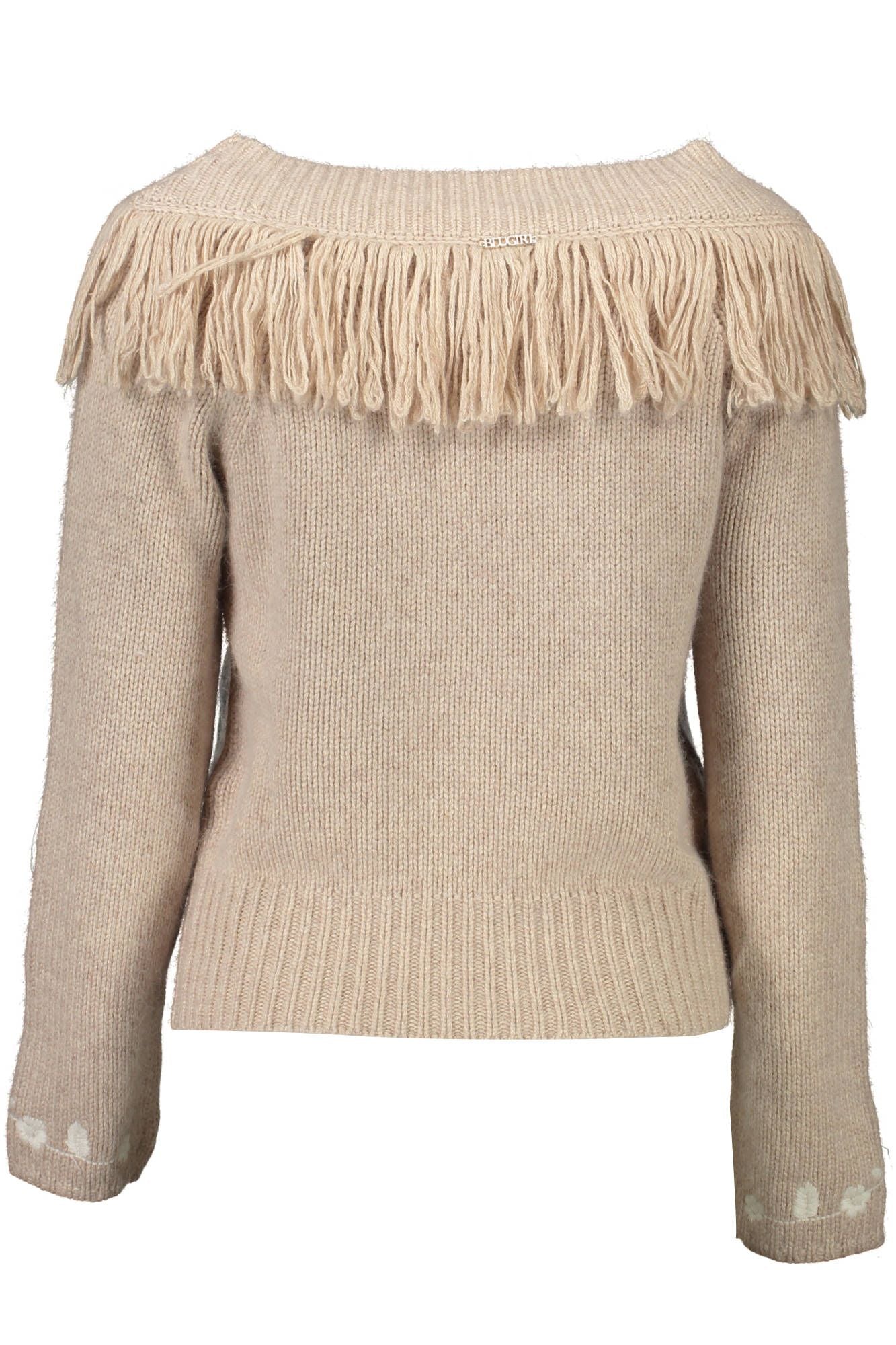 Blugirl Beige Wool Women Sweater