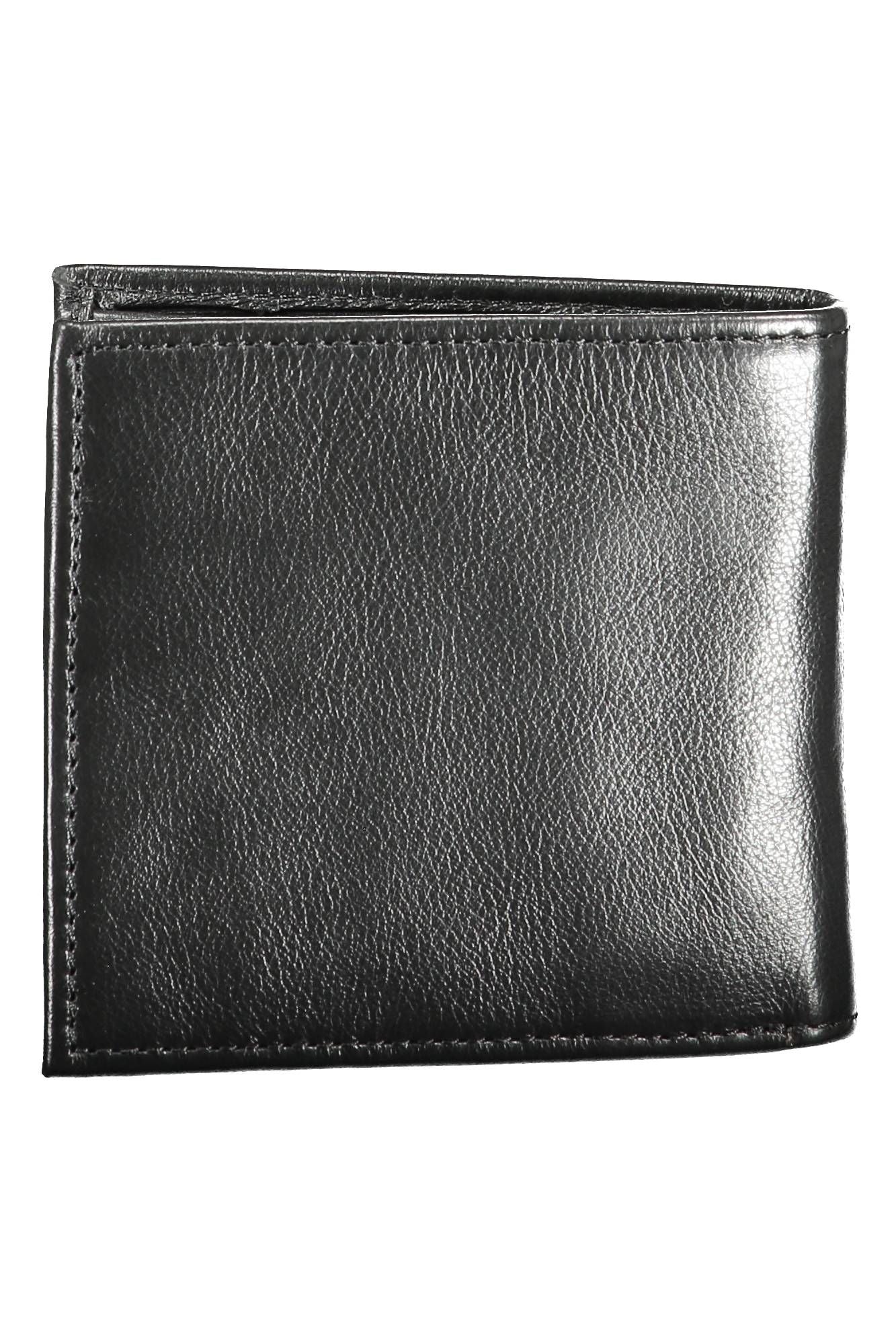 Levi's Black Leather Men Wallet