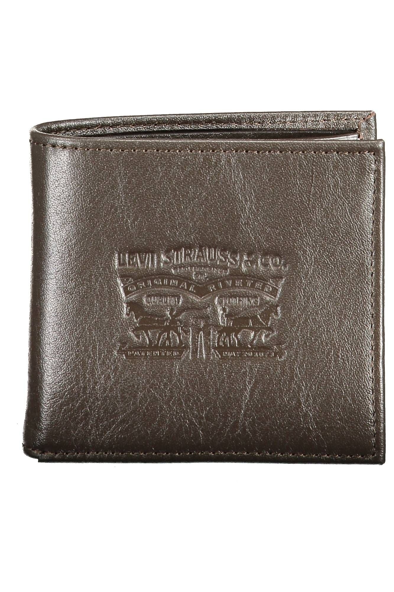 Levi's Brown Leather Men Wallet