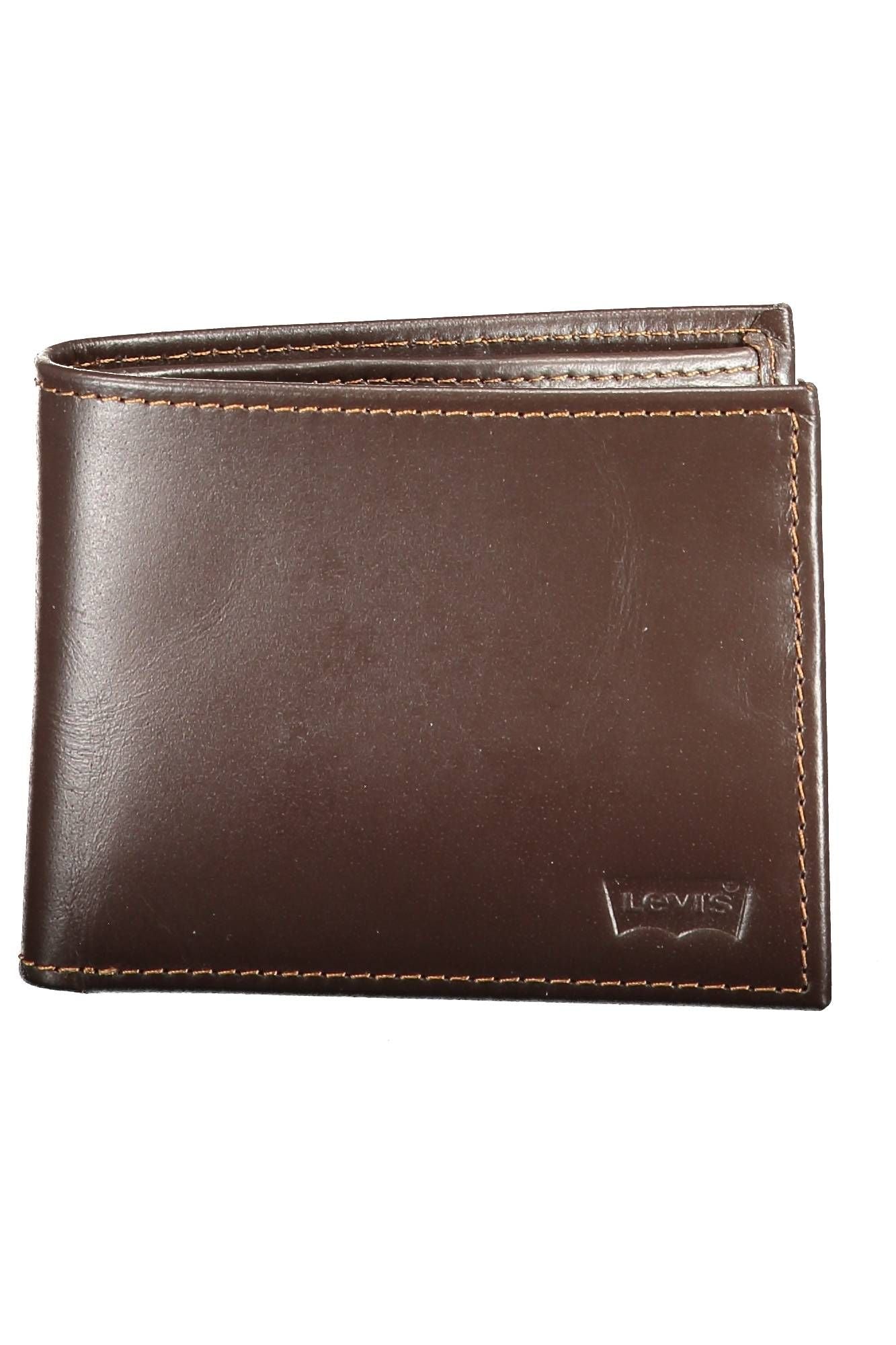 Levi's Brown Leather Men Wallet