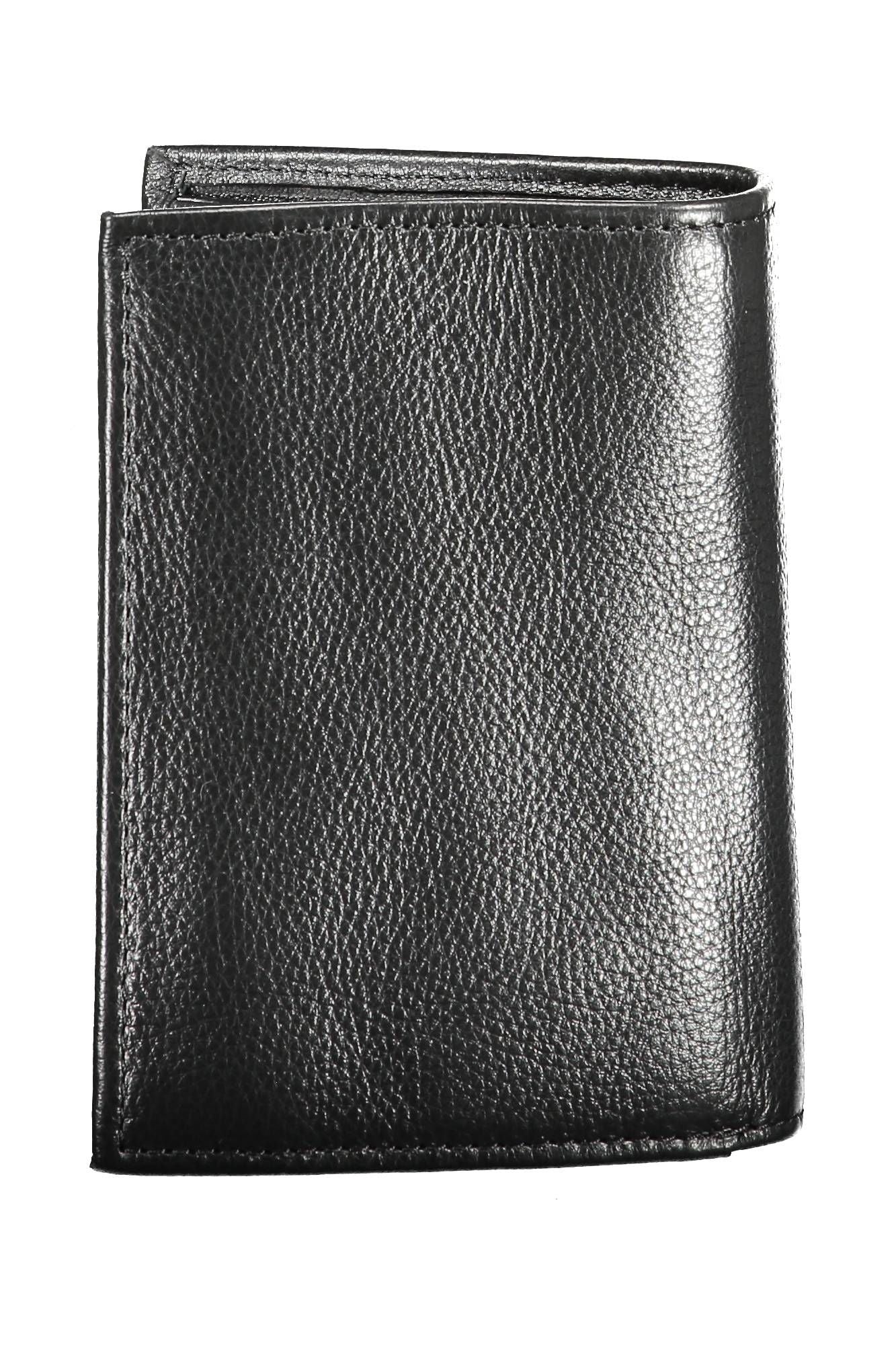 Levi's Black Leather Men Wallet