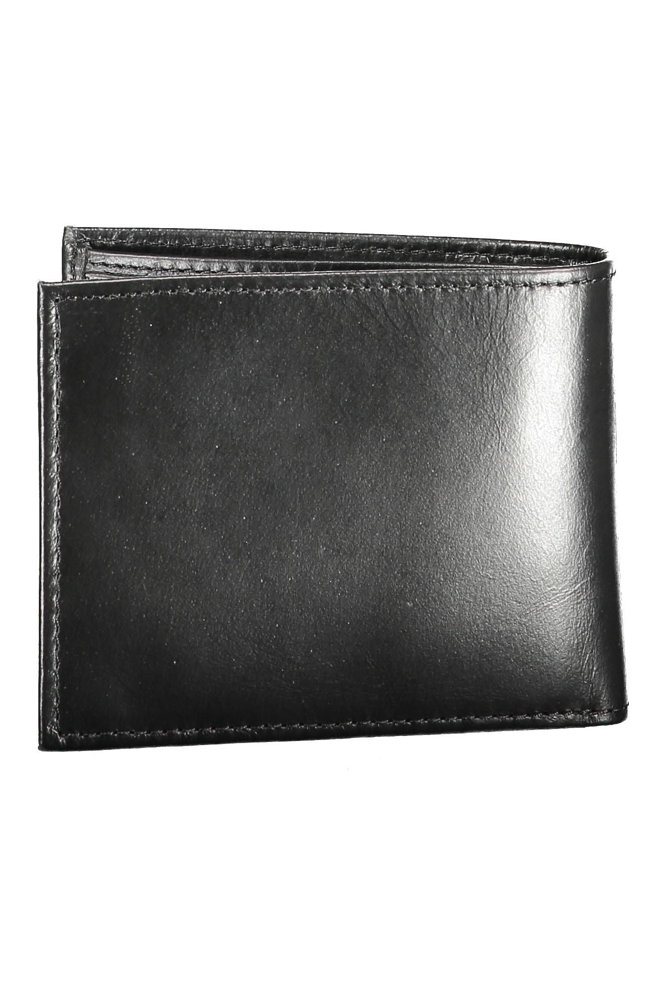 Levi's Black Leather Men Wallet